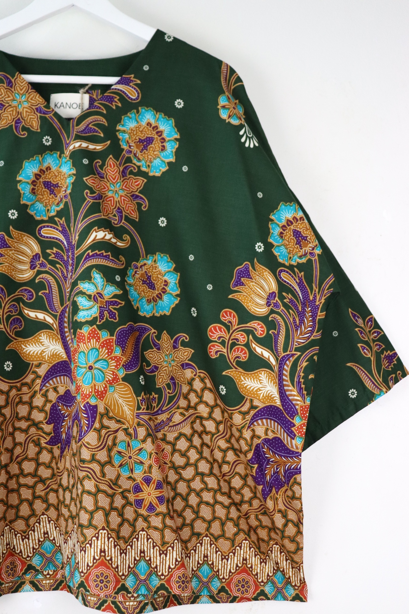BIG GIRL Batik Top - Oregano