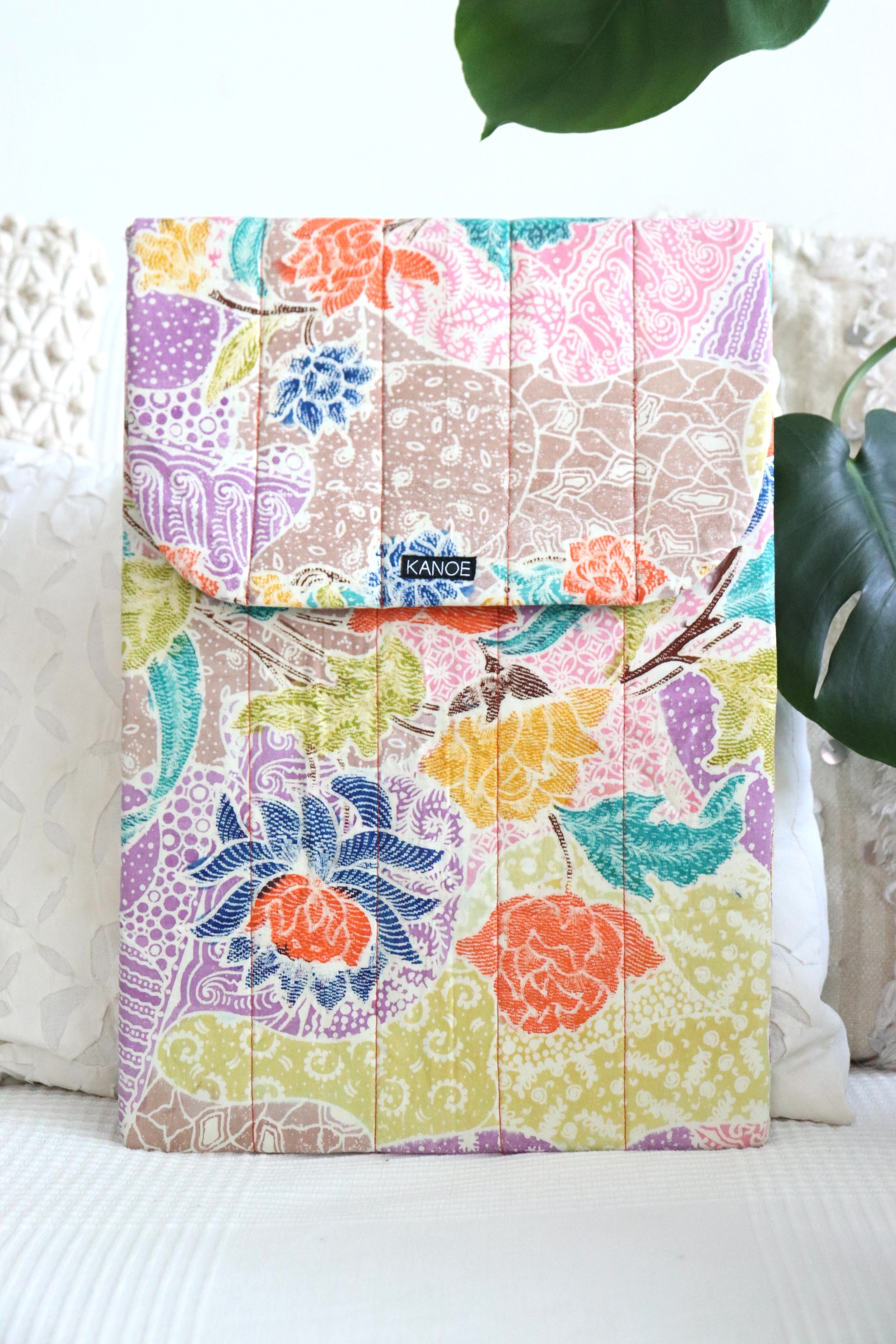 Batik Laptop Bag - Candy Salad [ Handmade ]