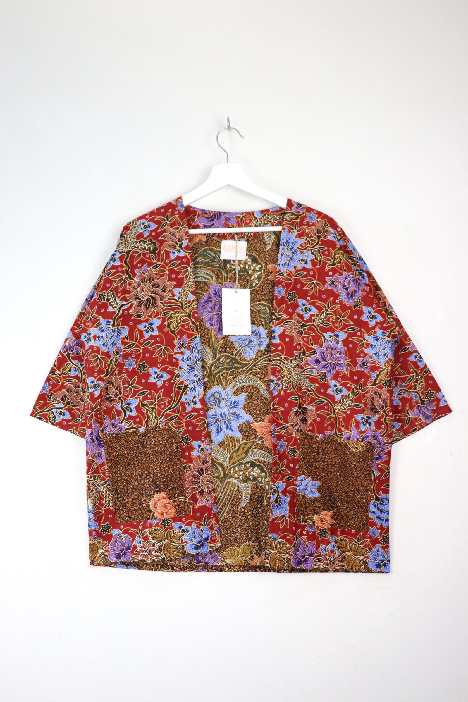 Batik Kimono Basic - Shinku [ S ]