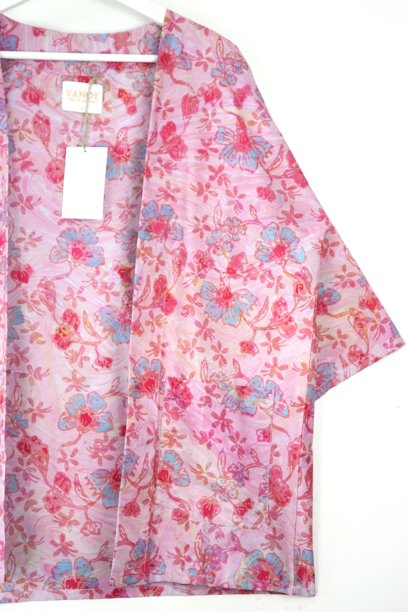 Handmade Batik Kimono Basic - Sakura [ S ]