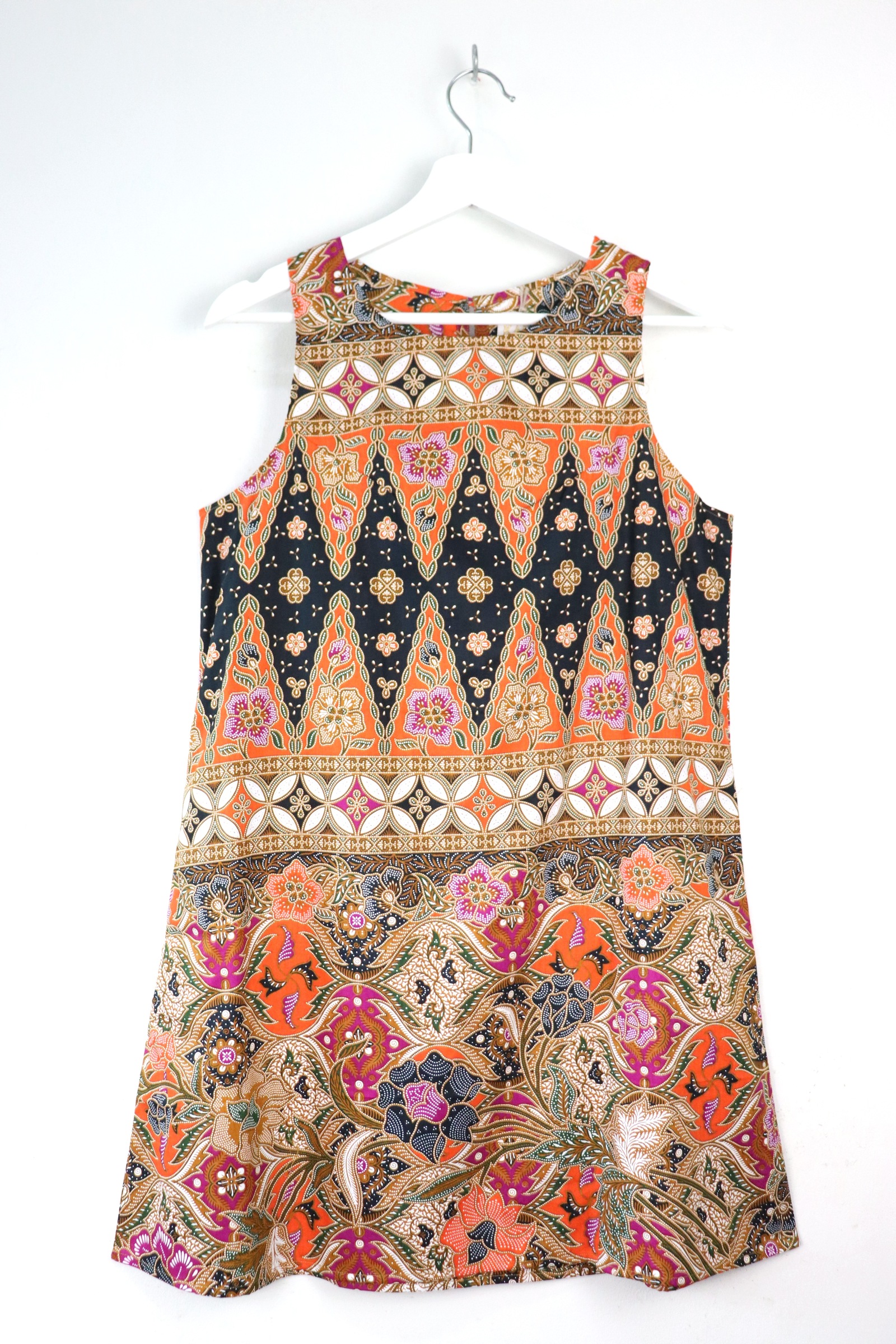 Batik Shift Dress - Hannah [ L ]