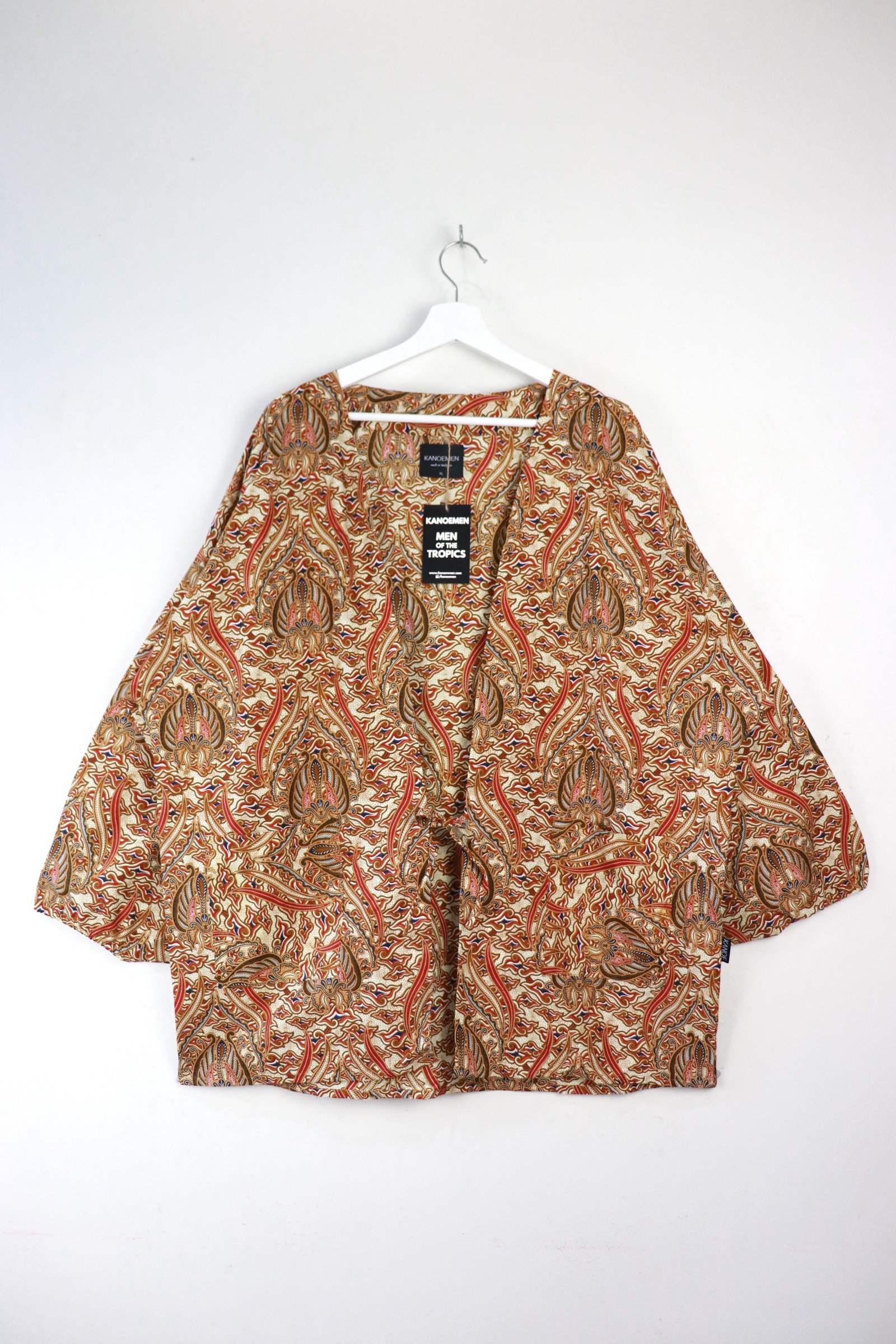 KANOEMEN Signature Batik Kimono - Dune Drift [ Blue ]