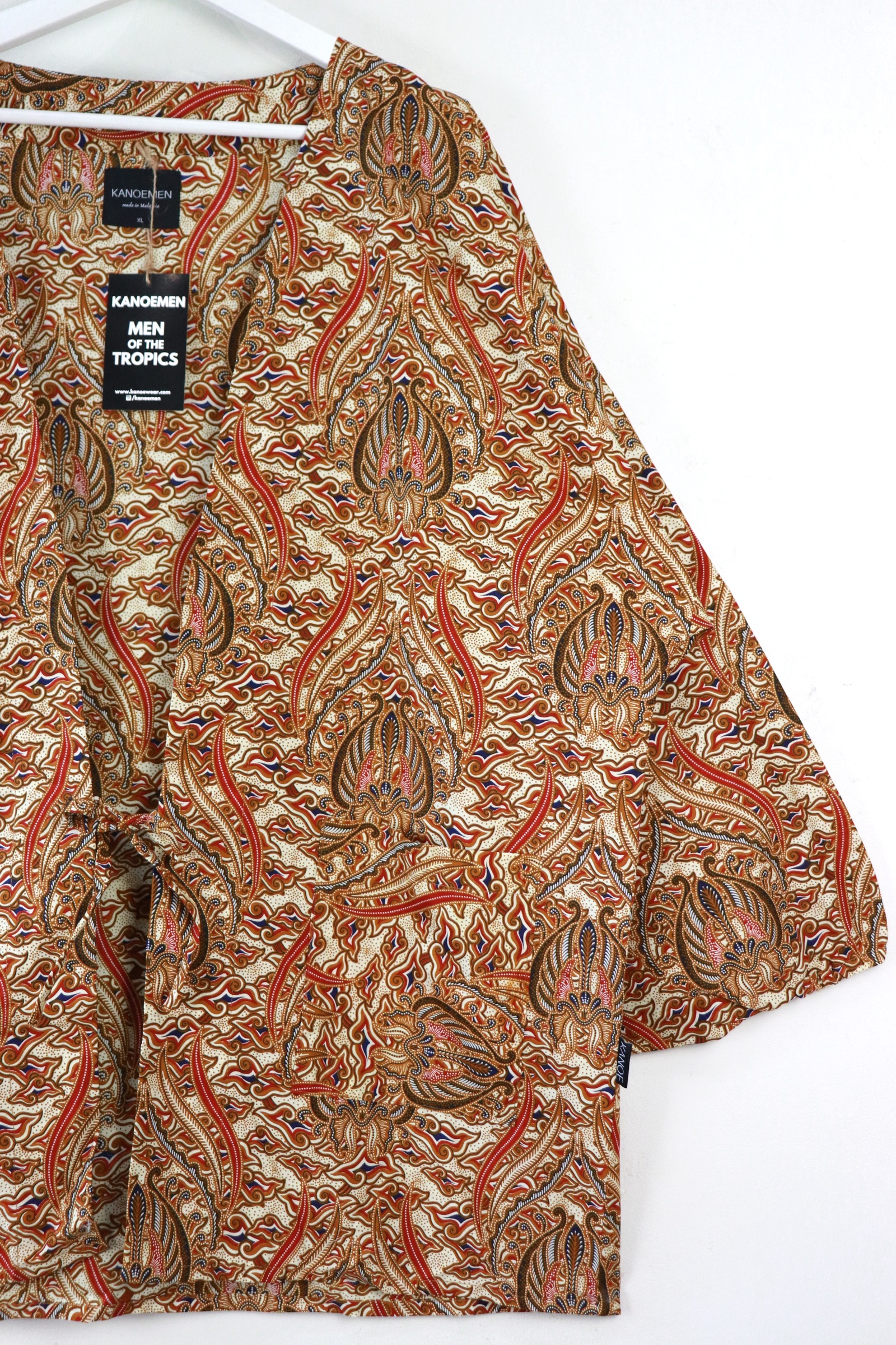 KANOEMEN Signature Batik Kimono - Dune Drift [ Blue ]