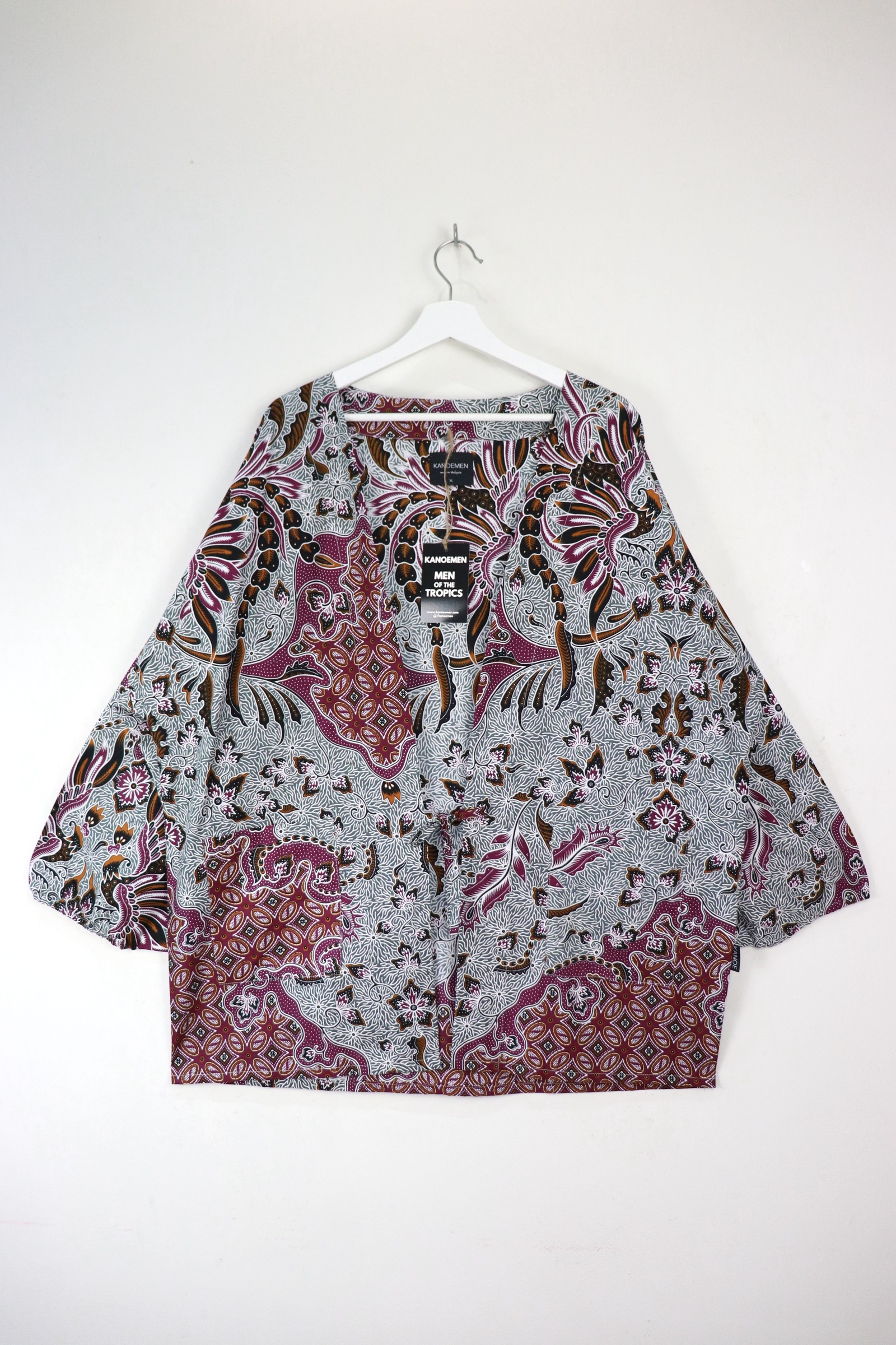 KANOEMEN Signature Batik Kimono - Blaze Drift