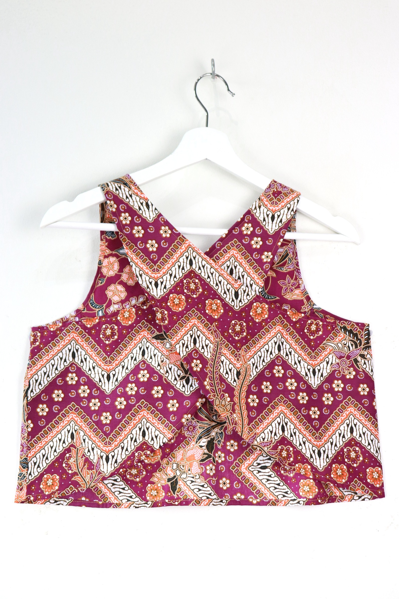 Crossback Batik Top - Huckleberry [ S ]