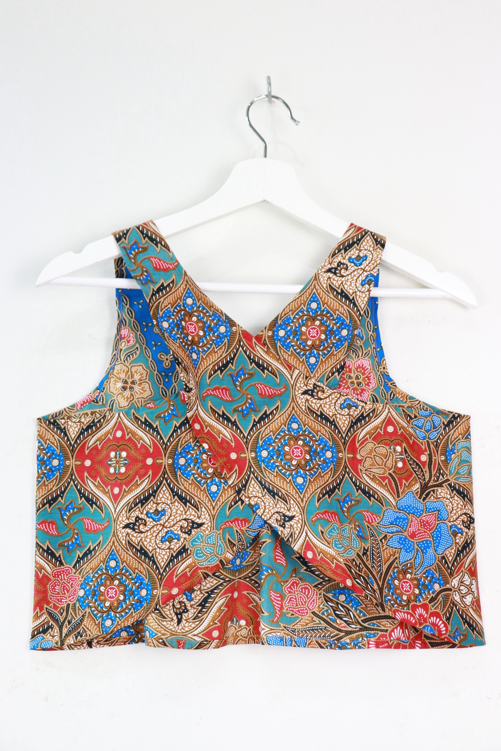 Crossback Batik Top - Lagoon Fizz [ S ]
