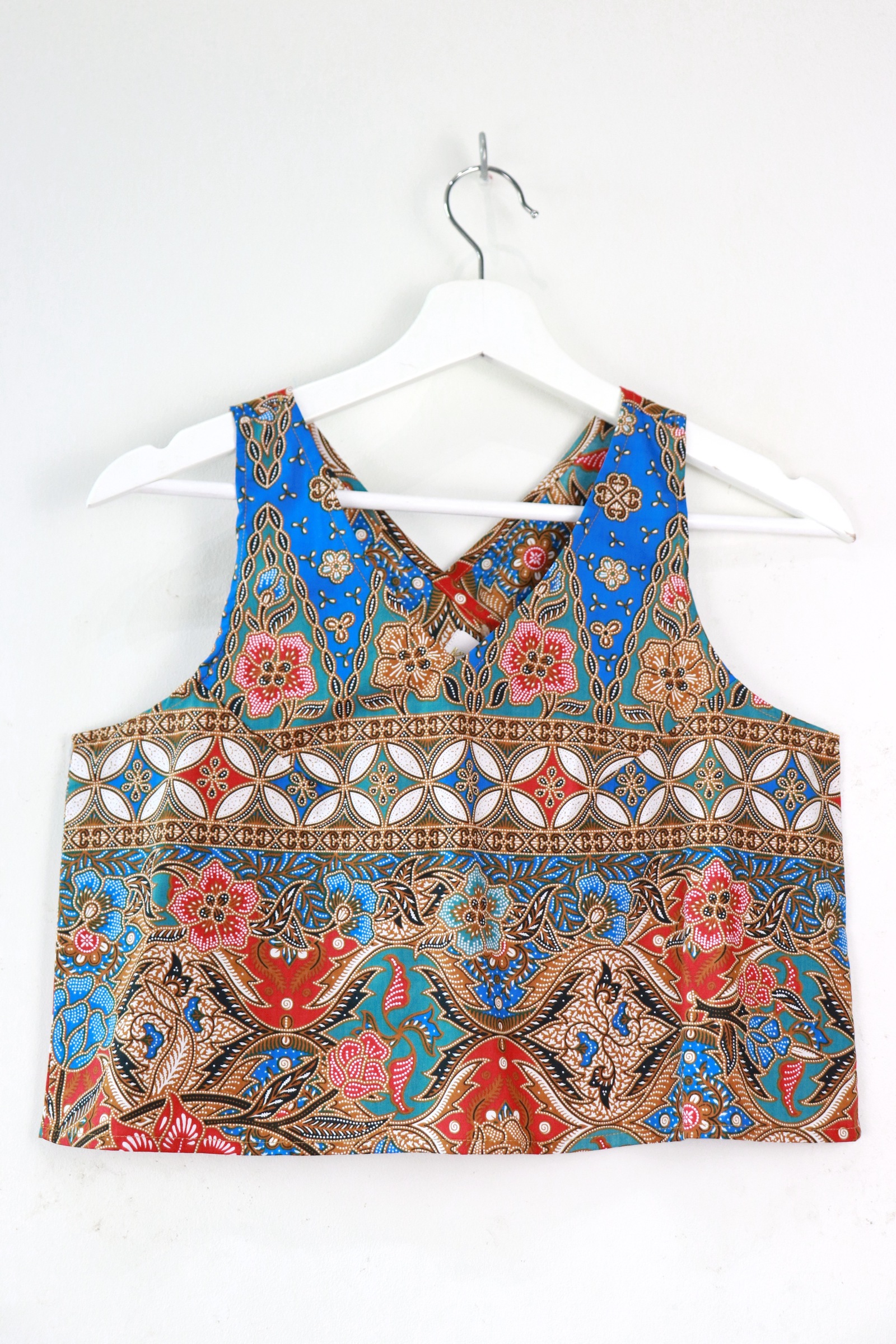 Crossback Batik Top - Lagoon Fizz [ S ]
