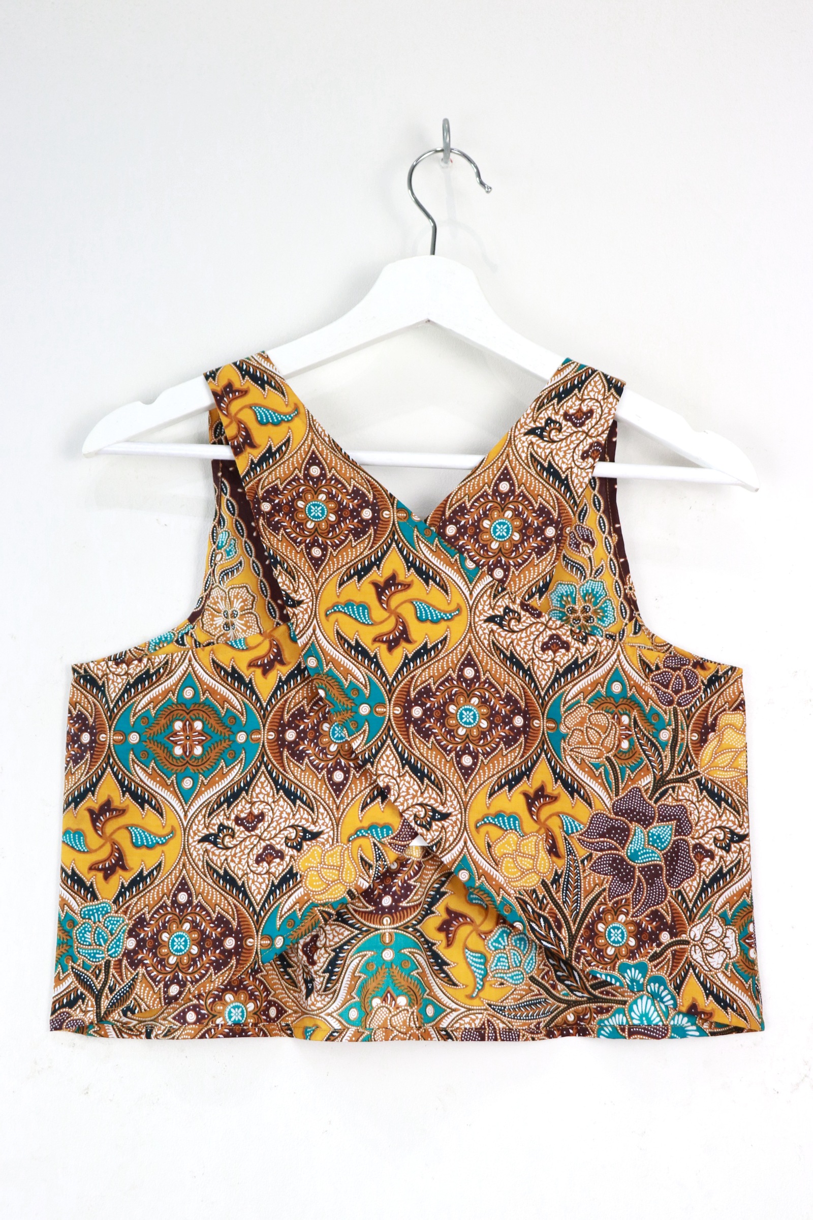  Crossback Batik Top - Lemonade Soda [ S ]