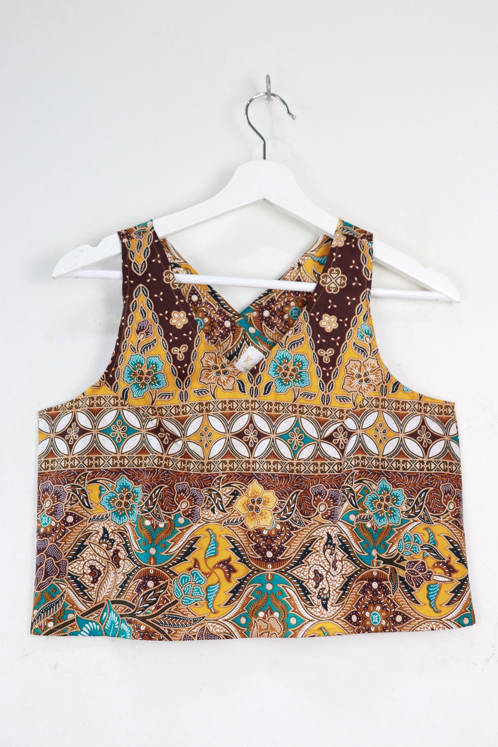  Crossback Batik Top - Lemonade Soda [ S ]