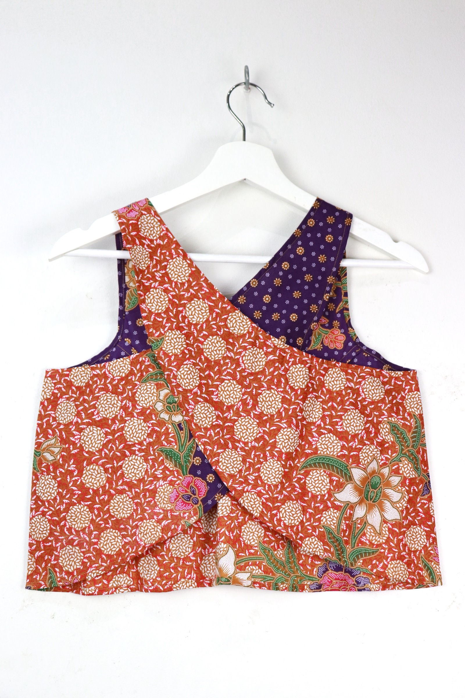  Crossback Batik Top - Grape Fizz [ M ]