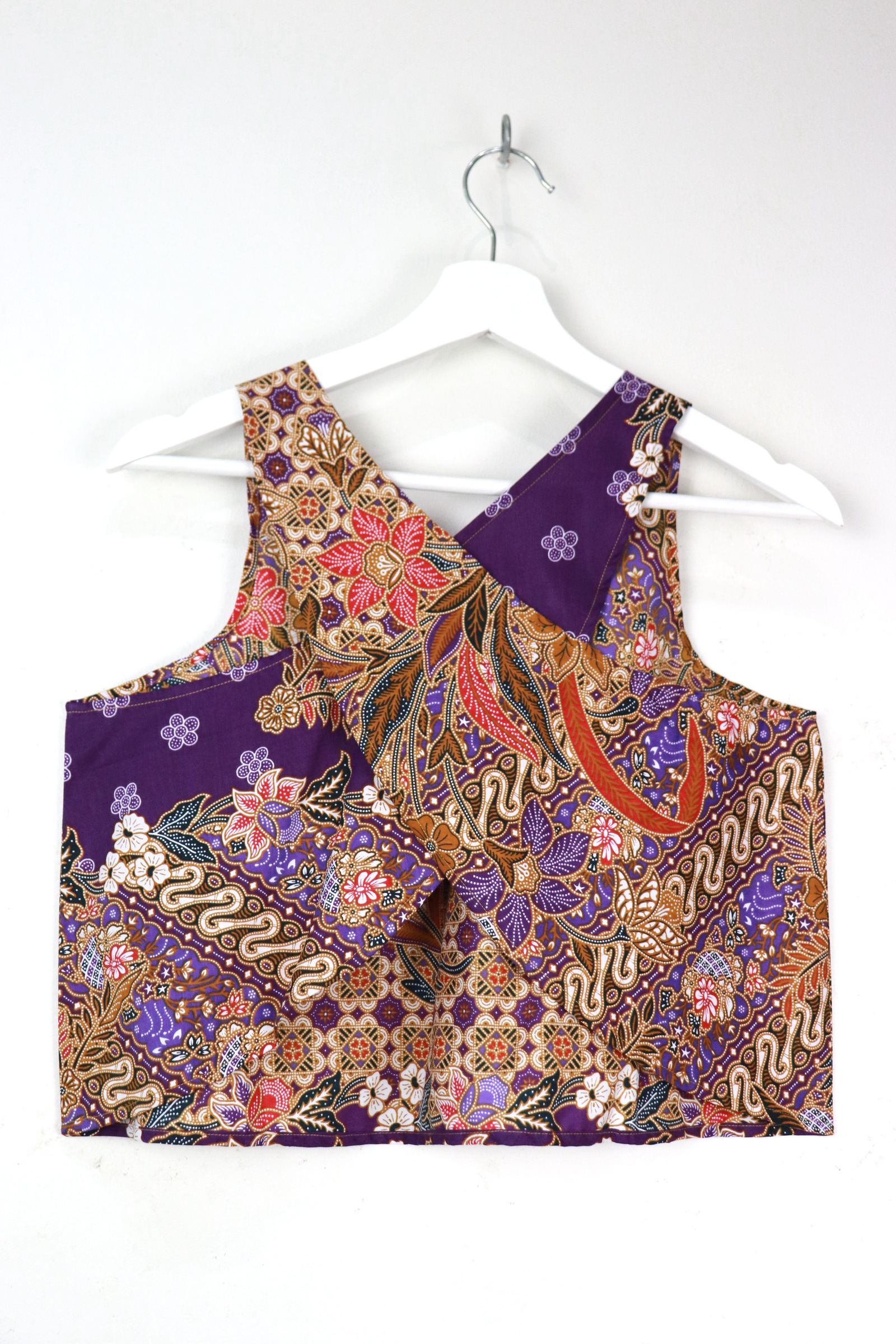 Crossback Batik Top - Candy Plum [ M ]