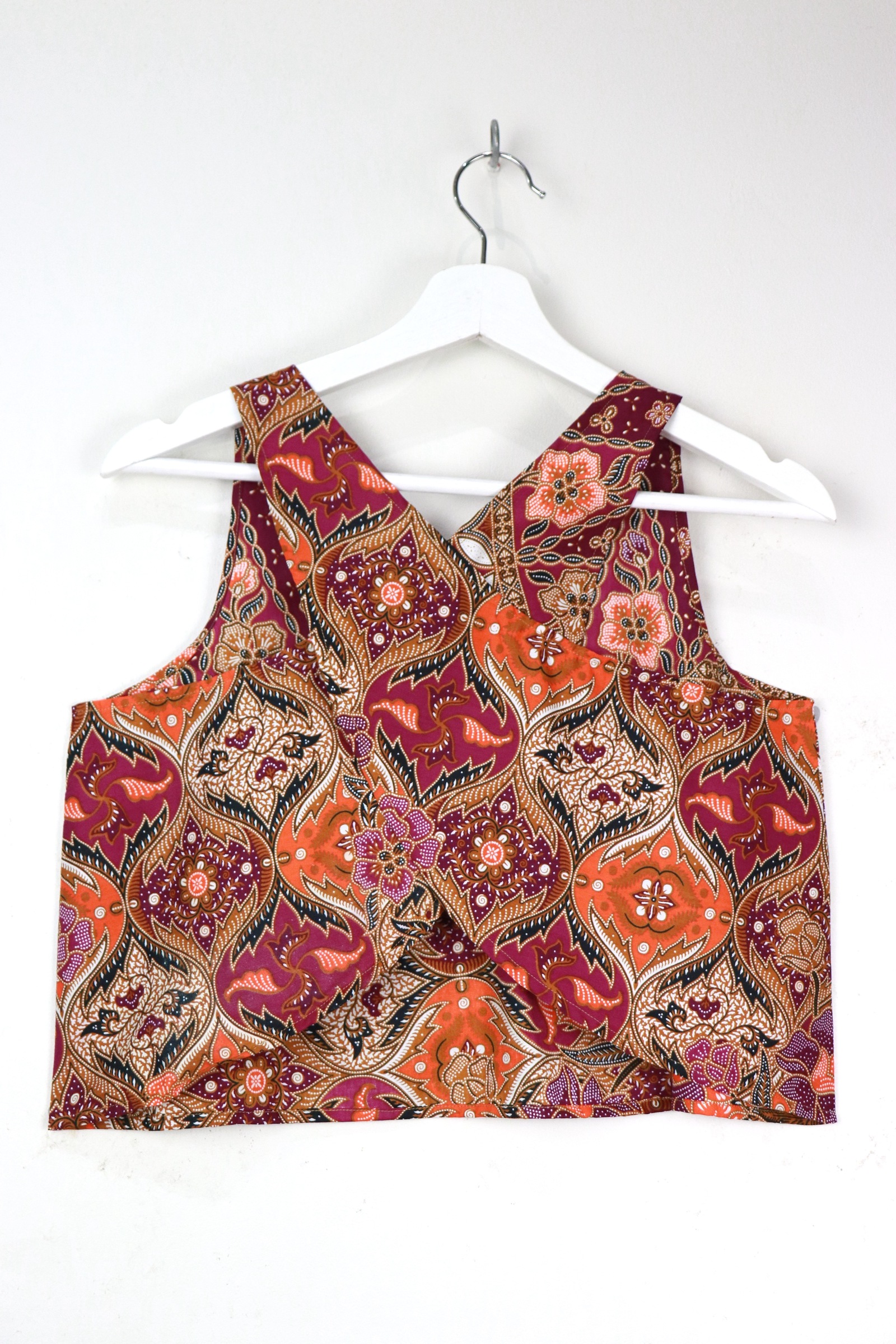 Crossback Batik Top - Berry Citrus [ M ]