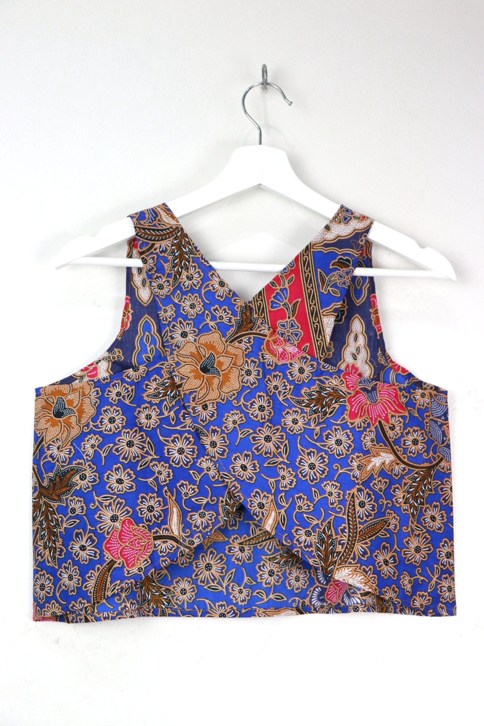 Crossback Batik Top - Sapphire Sweets [ M ]