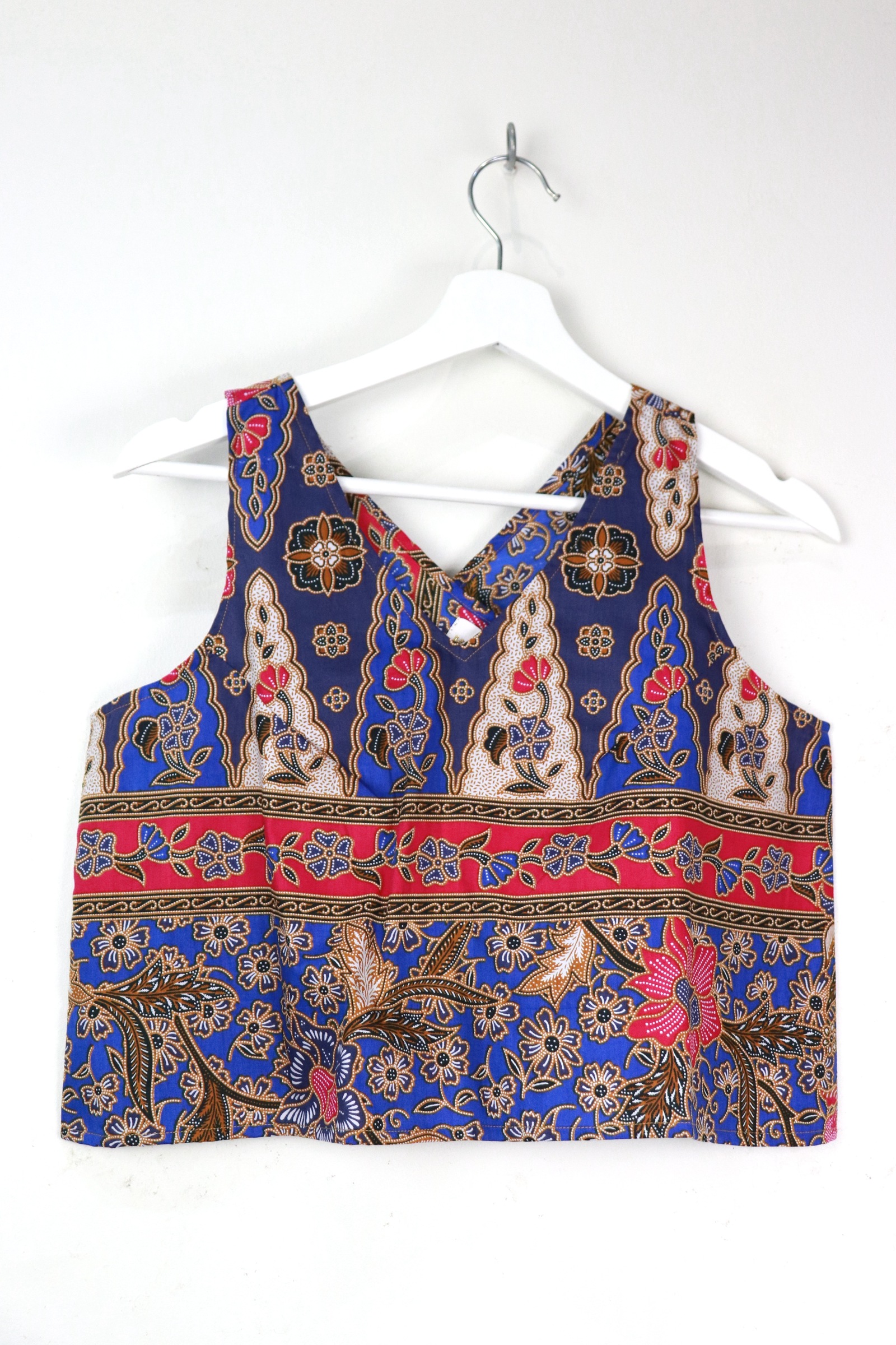 Crossback Batik Top - Sapphire Sweets [ M ]