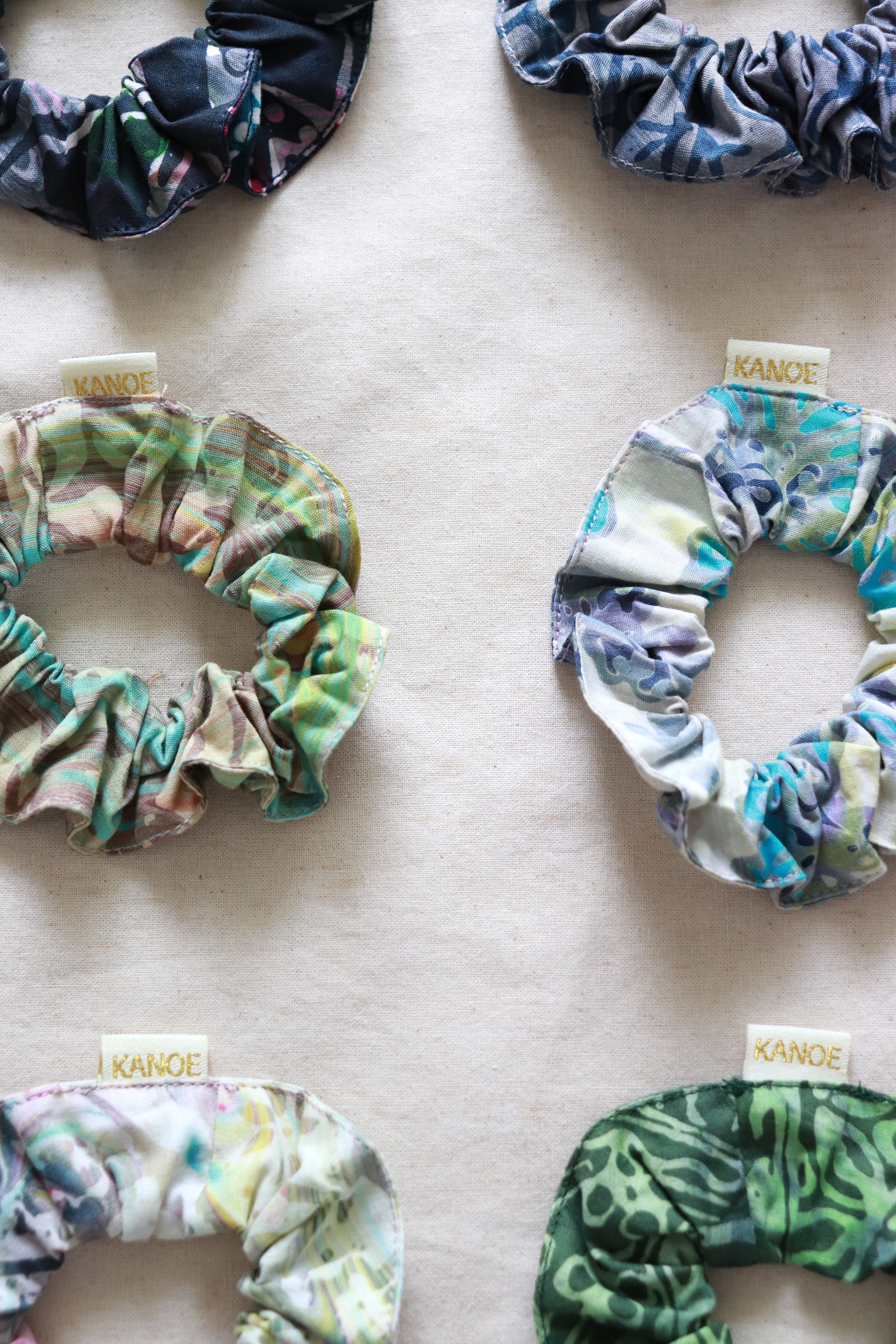  Batik Scrunchies [Set of 6] - Ella [ Handmade ]