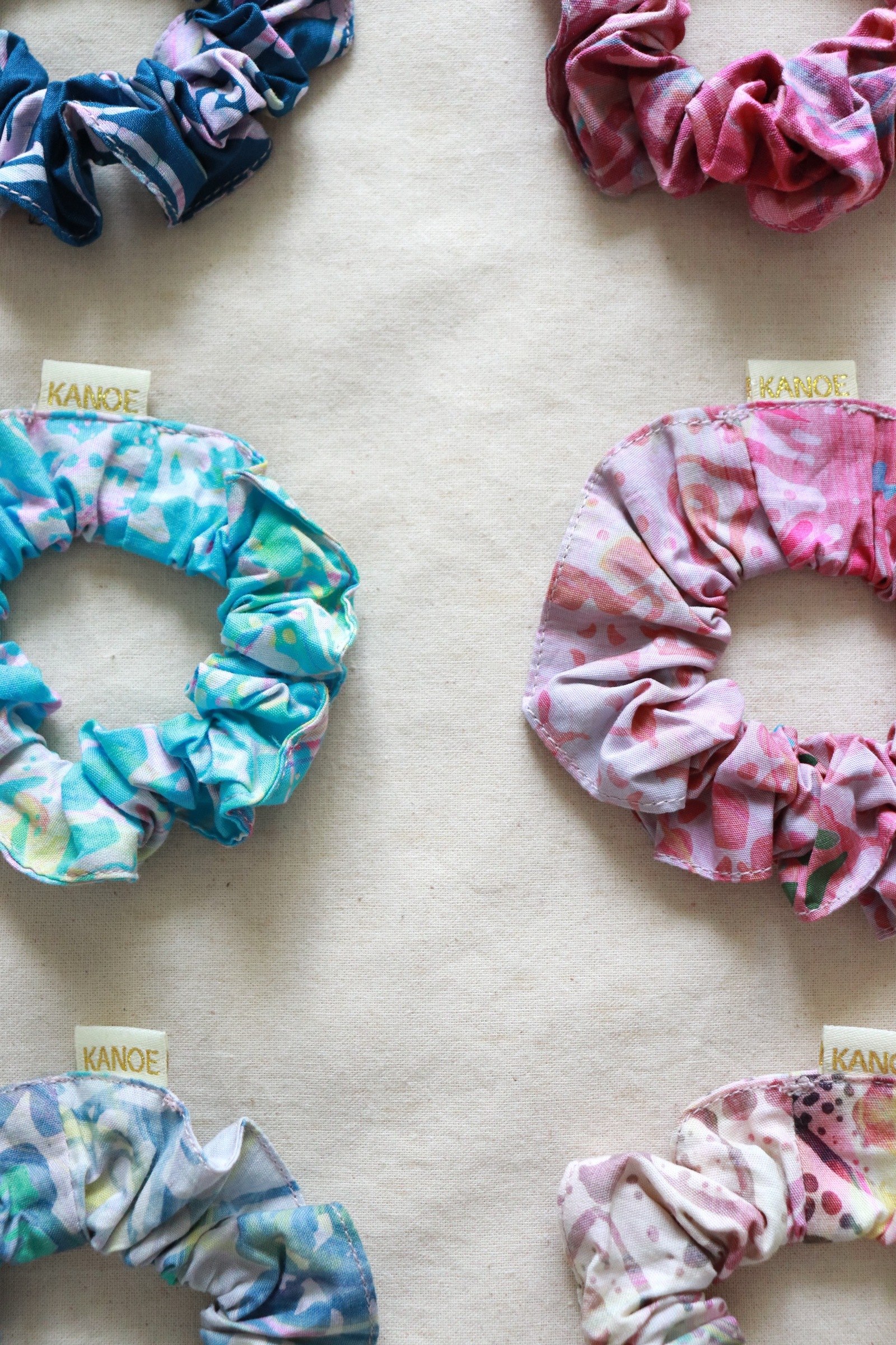  Batik Scrunchies [Set of 6] - Serena [ Handmade ]