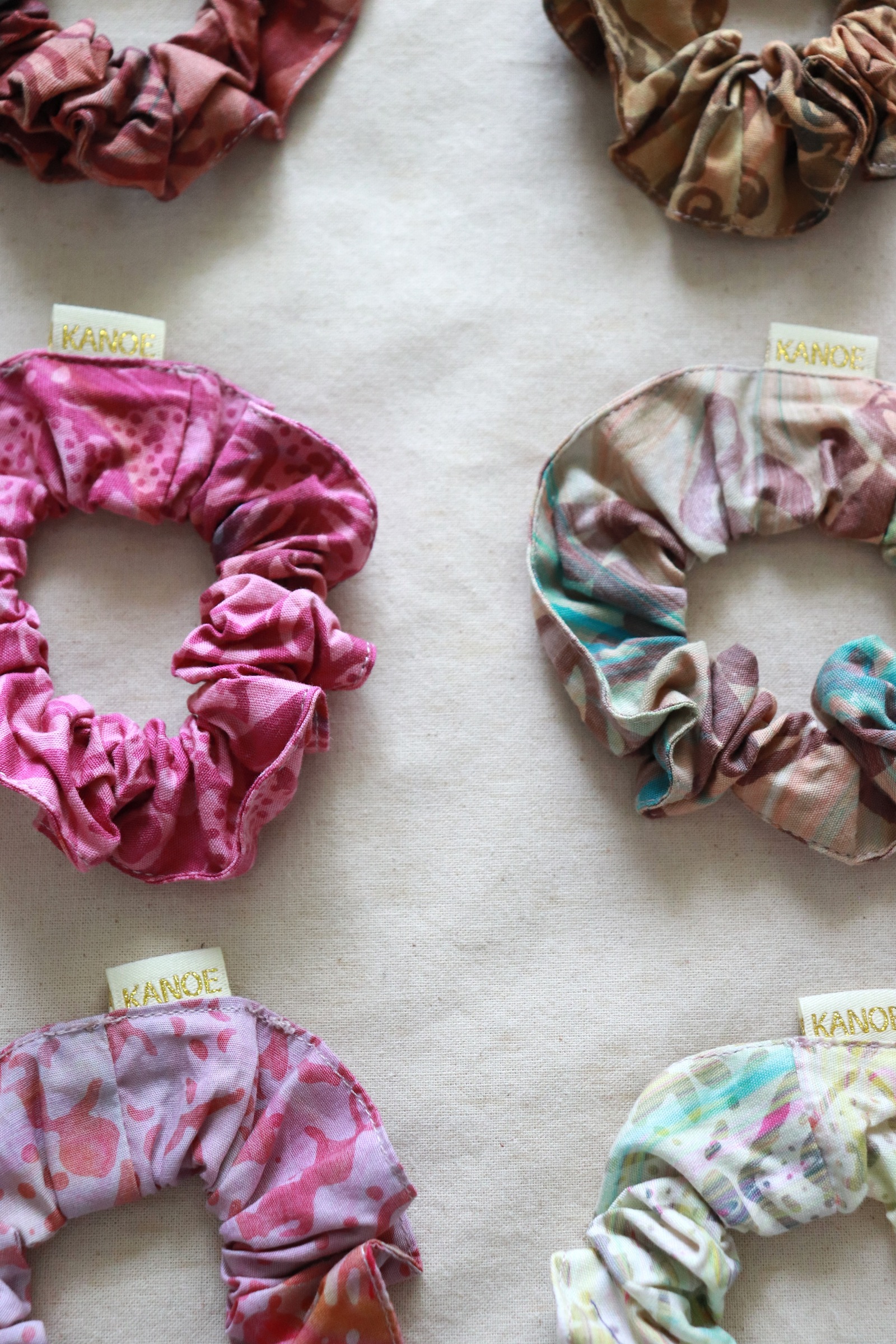  Batik Scrunchies [Set of 6] - Freya [ Handmade ]