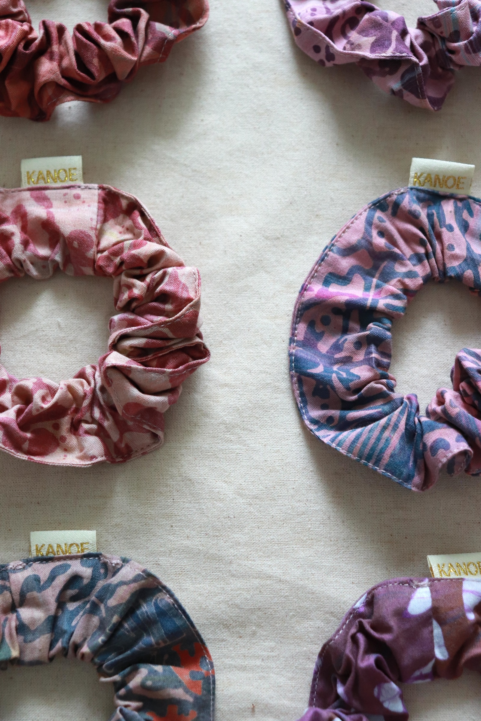  Batik Scrunchies [Set of 6] - Grace [ Handmade ]