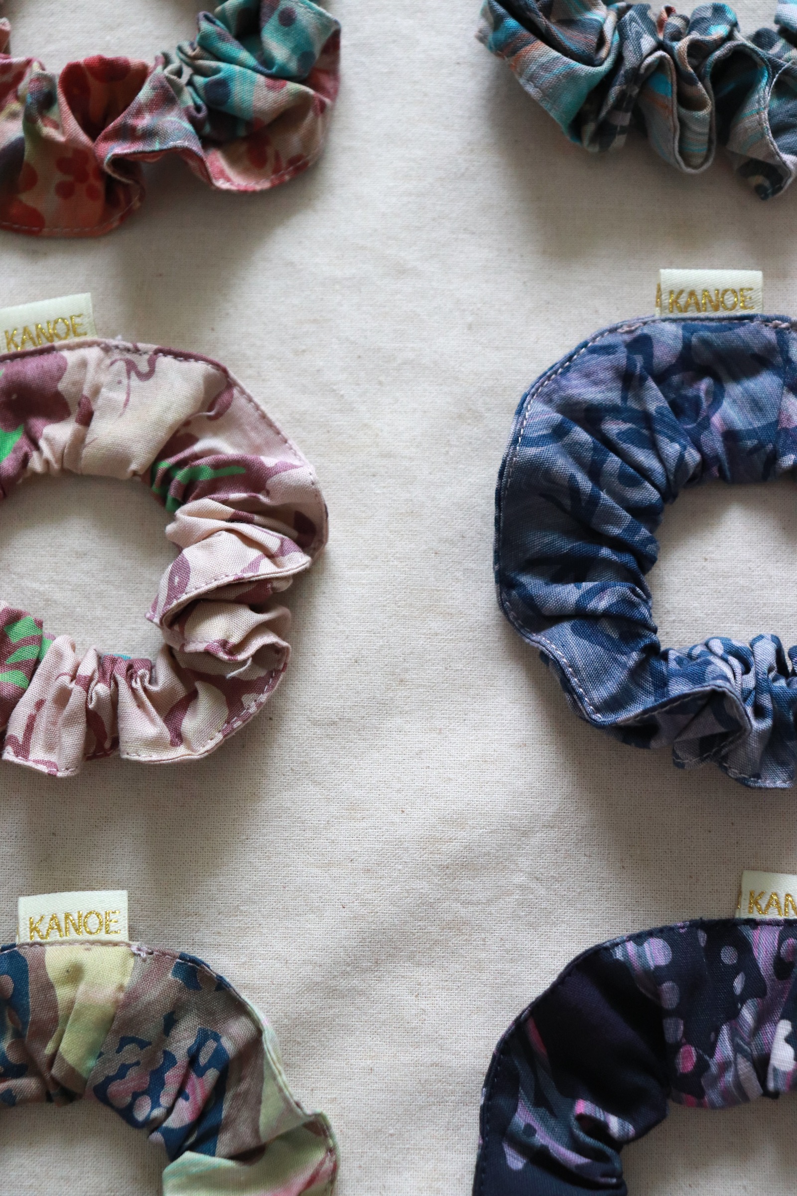  Batik Scrunchies [Set of 6] - Adelle [ Handmade ]