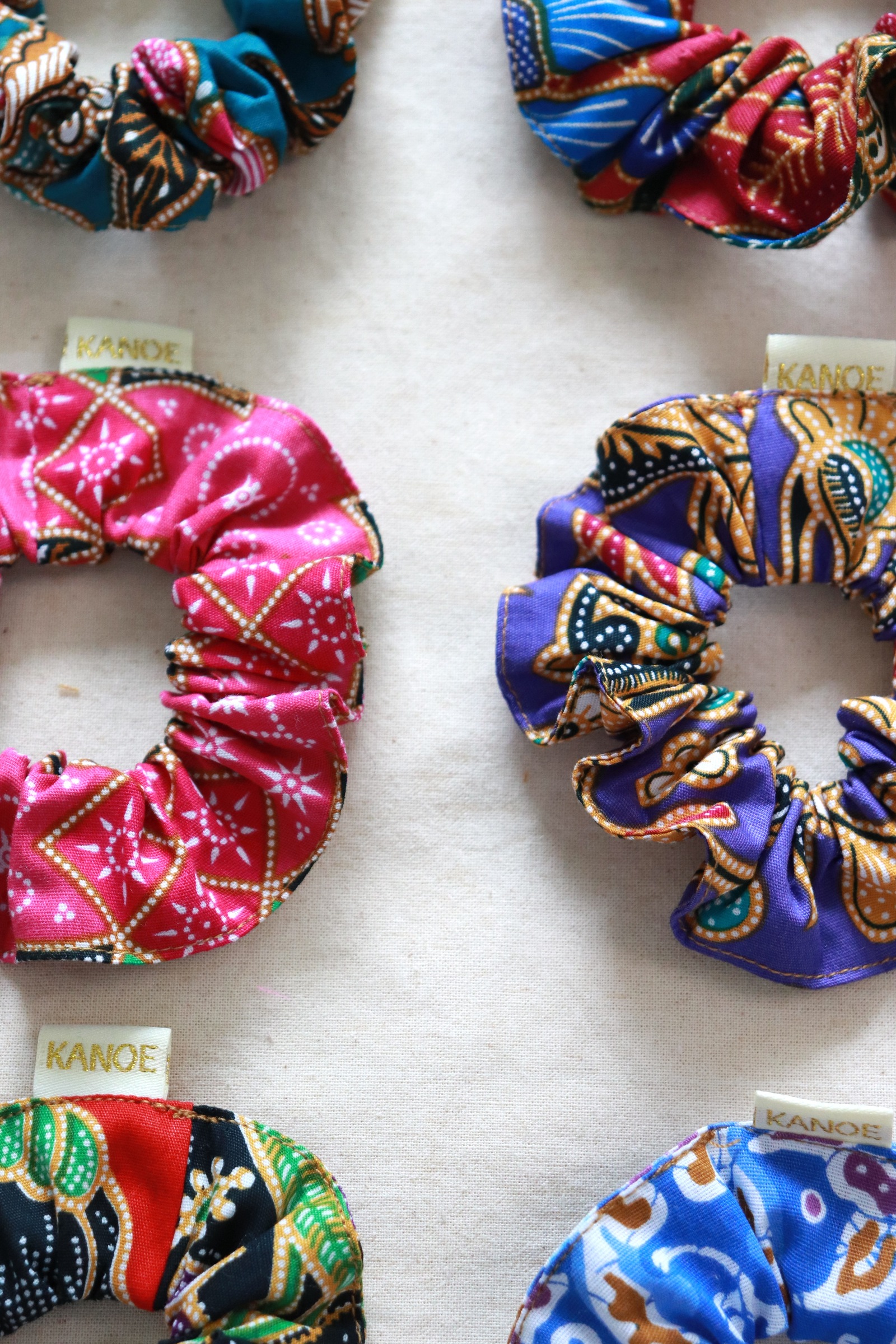  Batik Scrunchies [Set of 6] - Eleanor