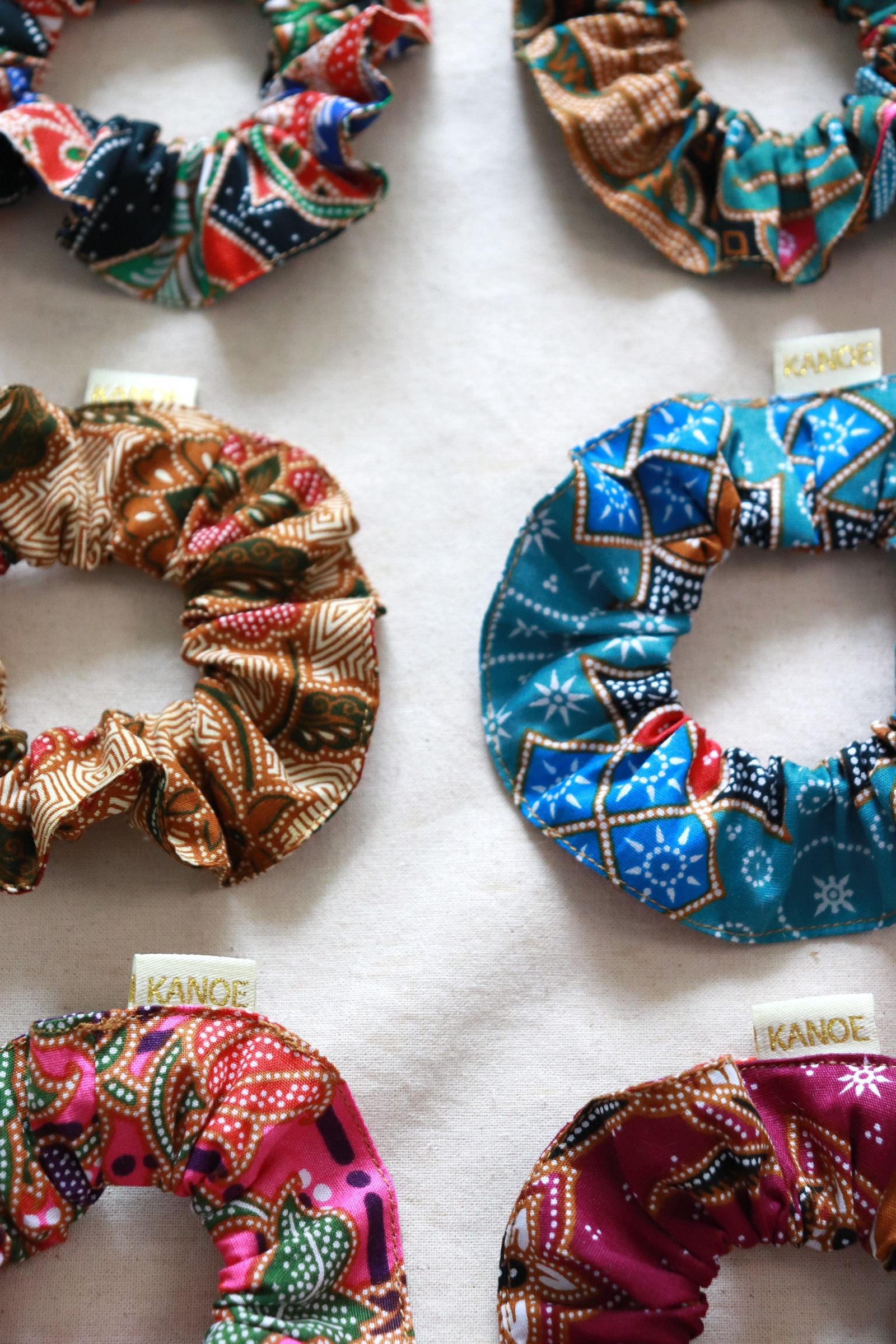  Batik Scrunchies [Set of 6] - Isla