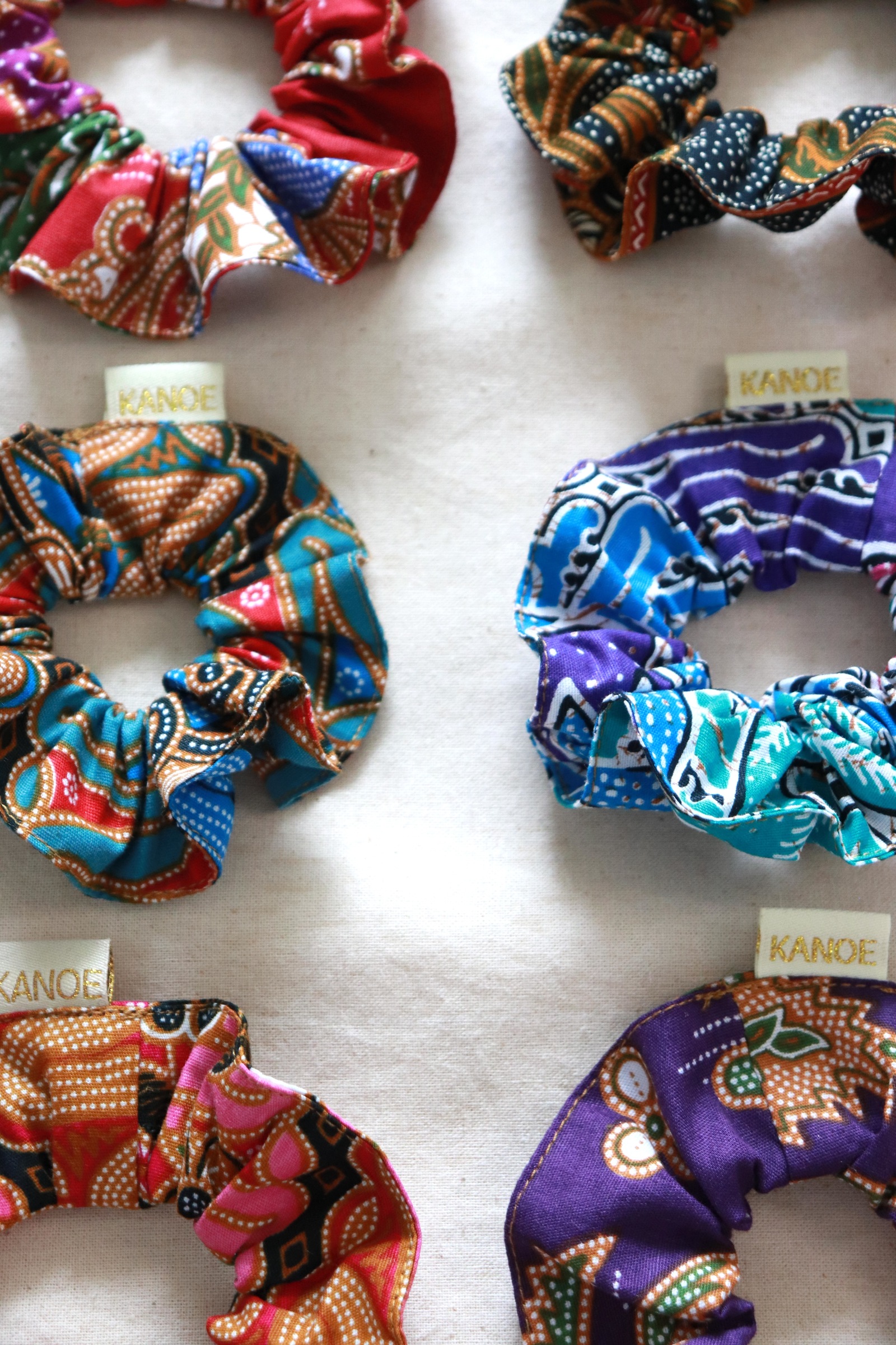  Batik Scrunchies [Set of 6] - Kyrie