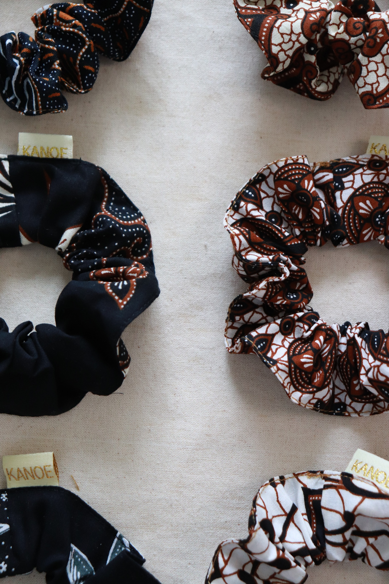  Batik Scrunchies [Set of 6] - Amy