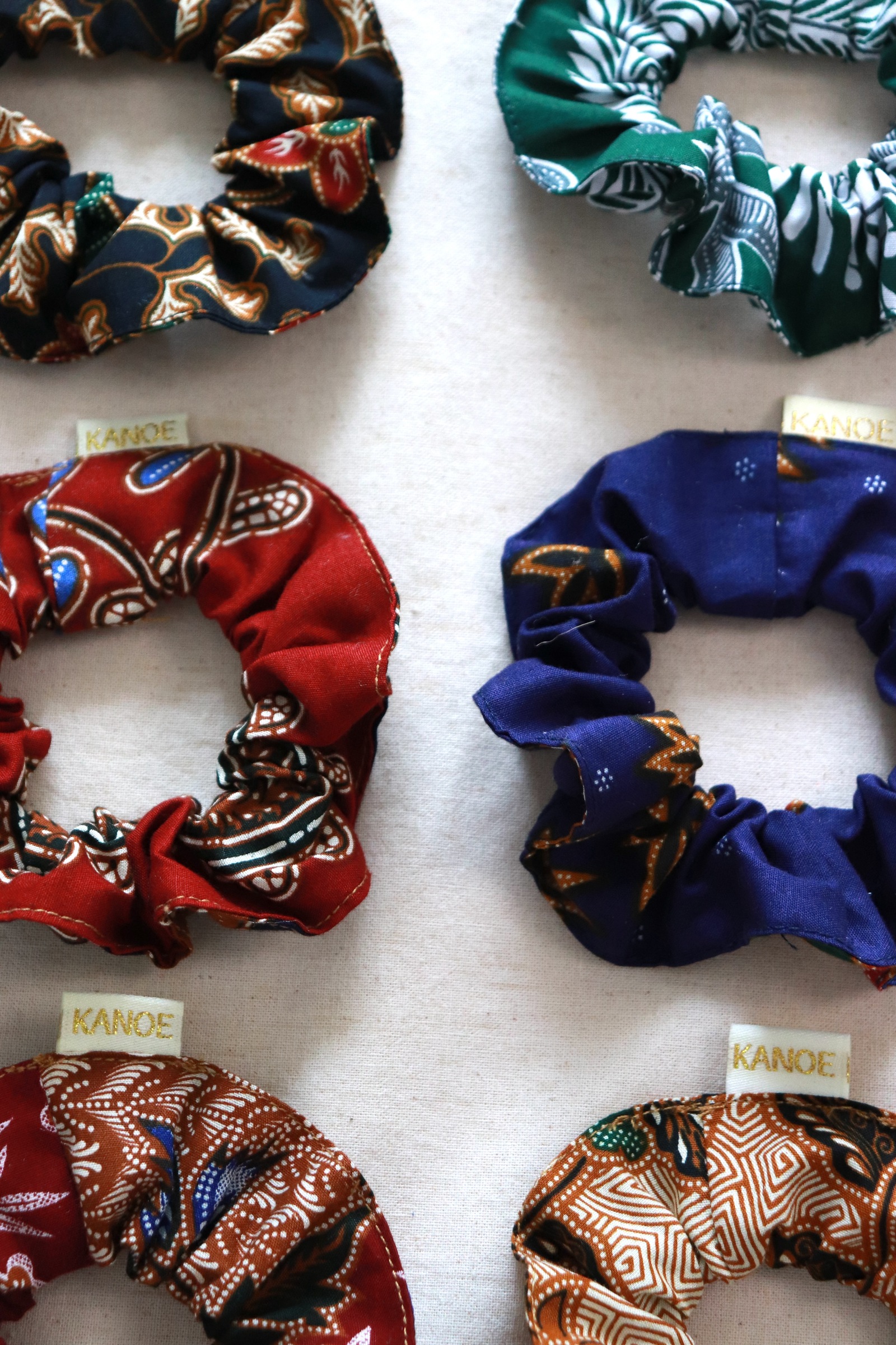  Batik Scrunchies [Set of 6] - Mariah