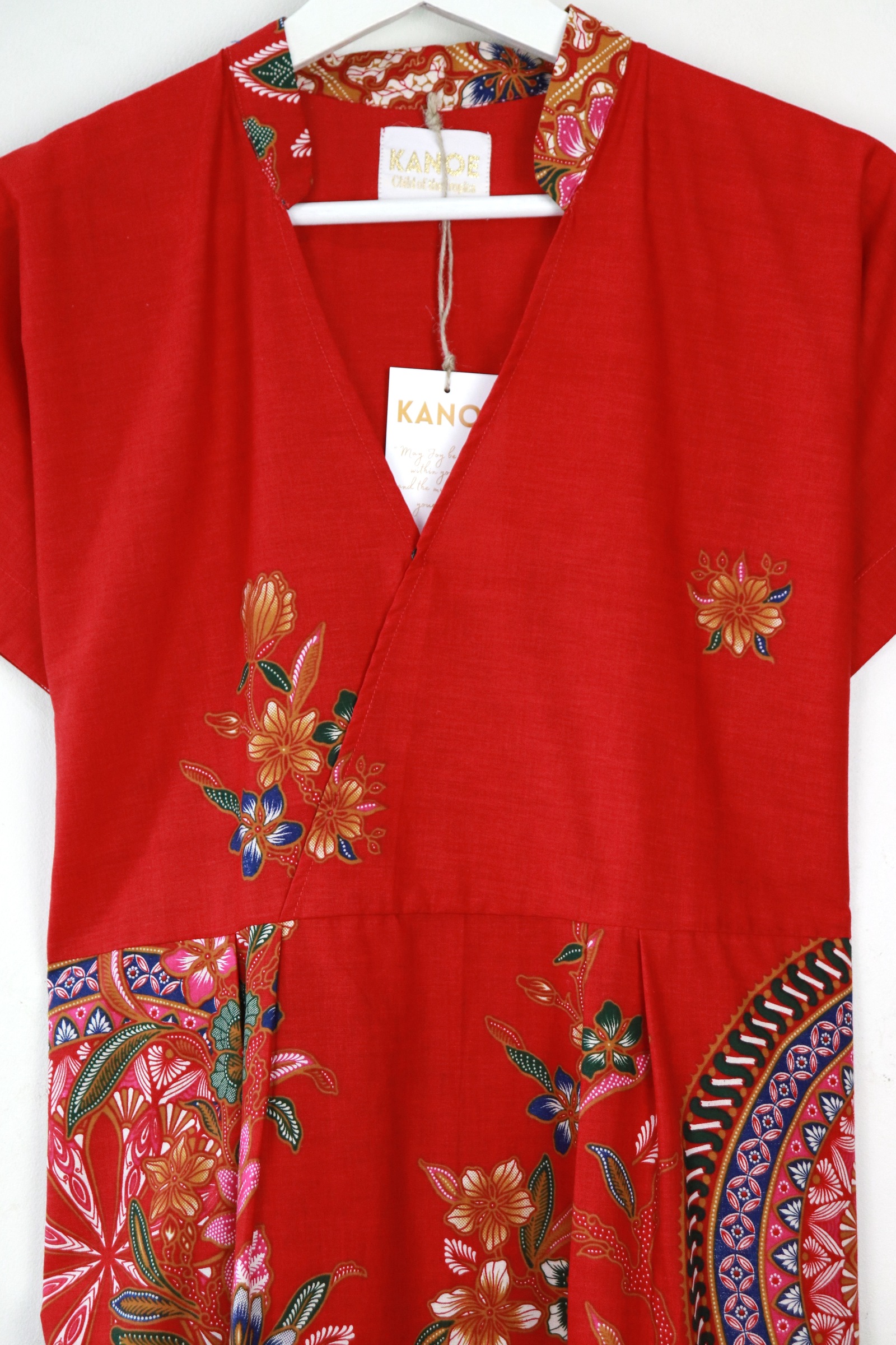  Kimono Wrap Dress w/ Mandarin Collar - Fēi Xuě