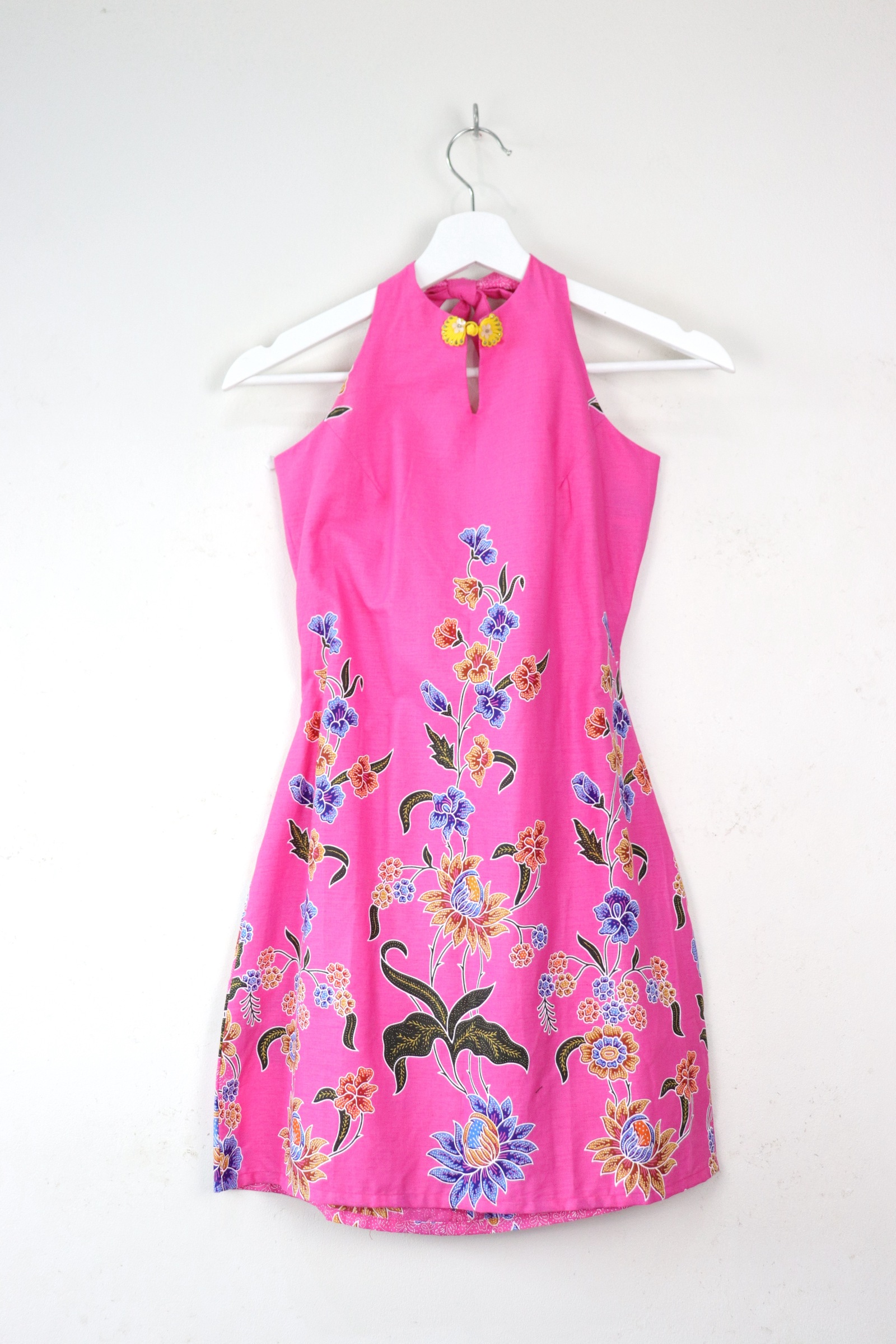 C.C. Halter Batik Dress - Mei Li [ S ]