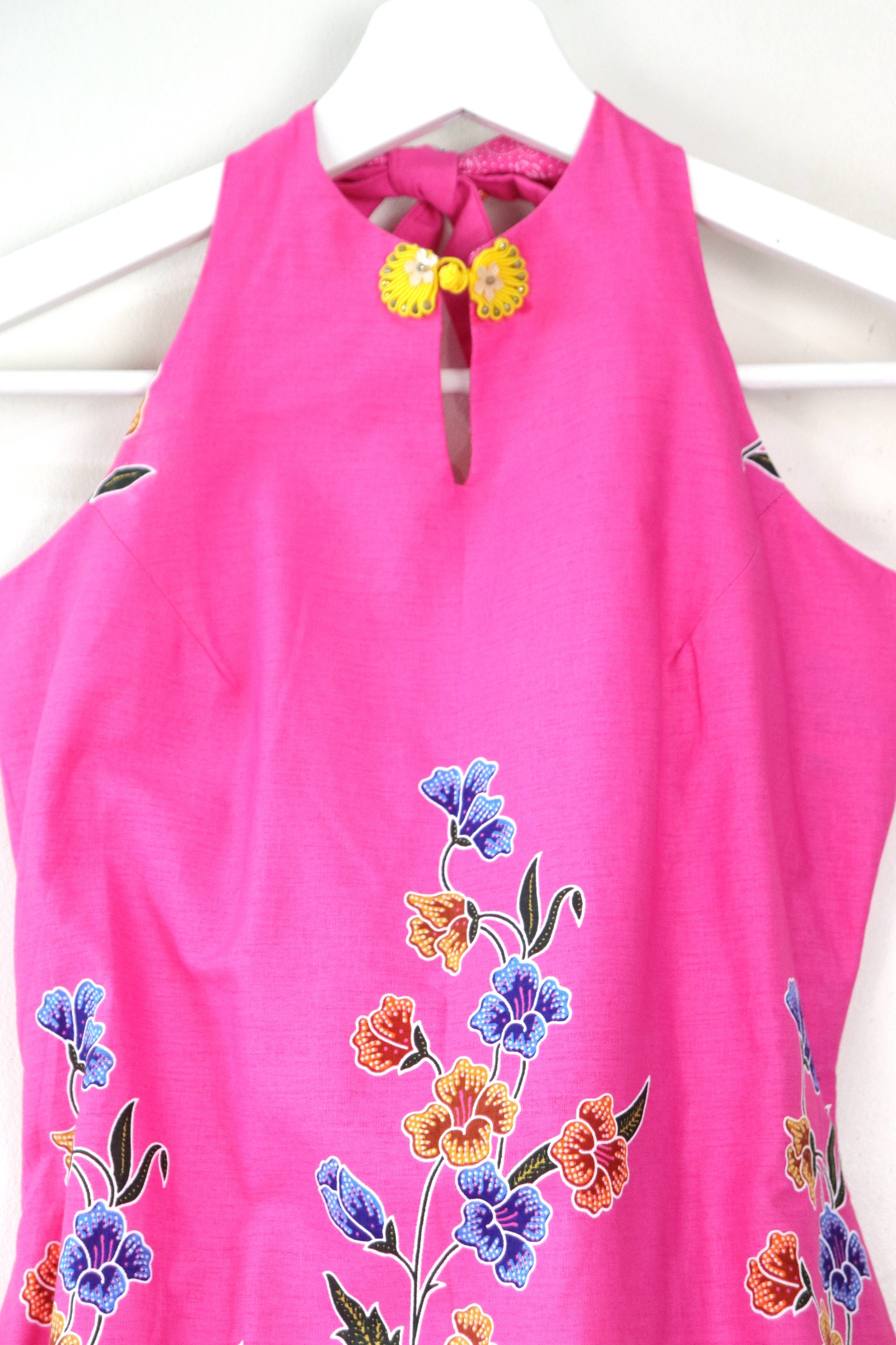 C.C. Halter Batik Dress - Mei Li [ S ]