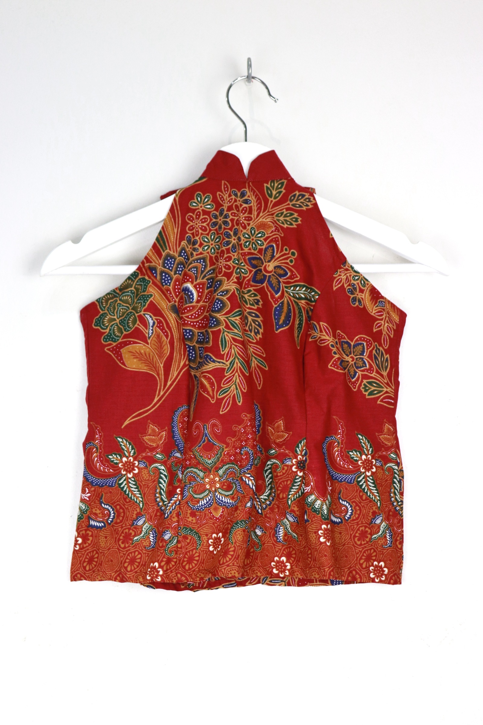 Halter Batik Top - Feng Ember