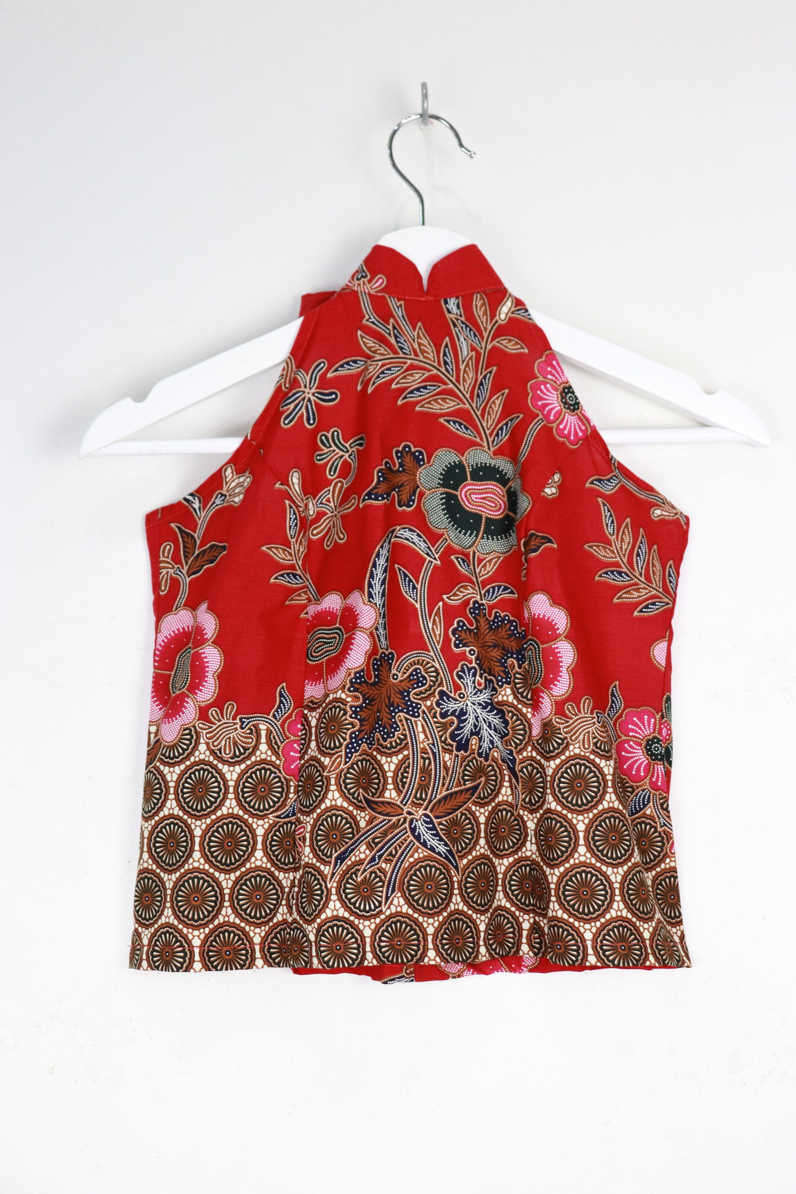 Halter Batik Top - Ning Scarlet