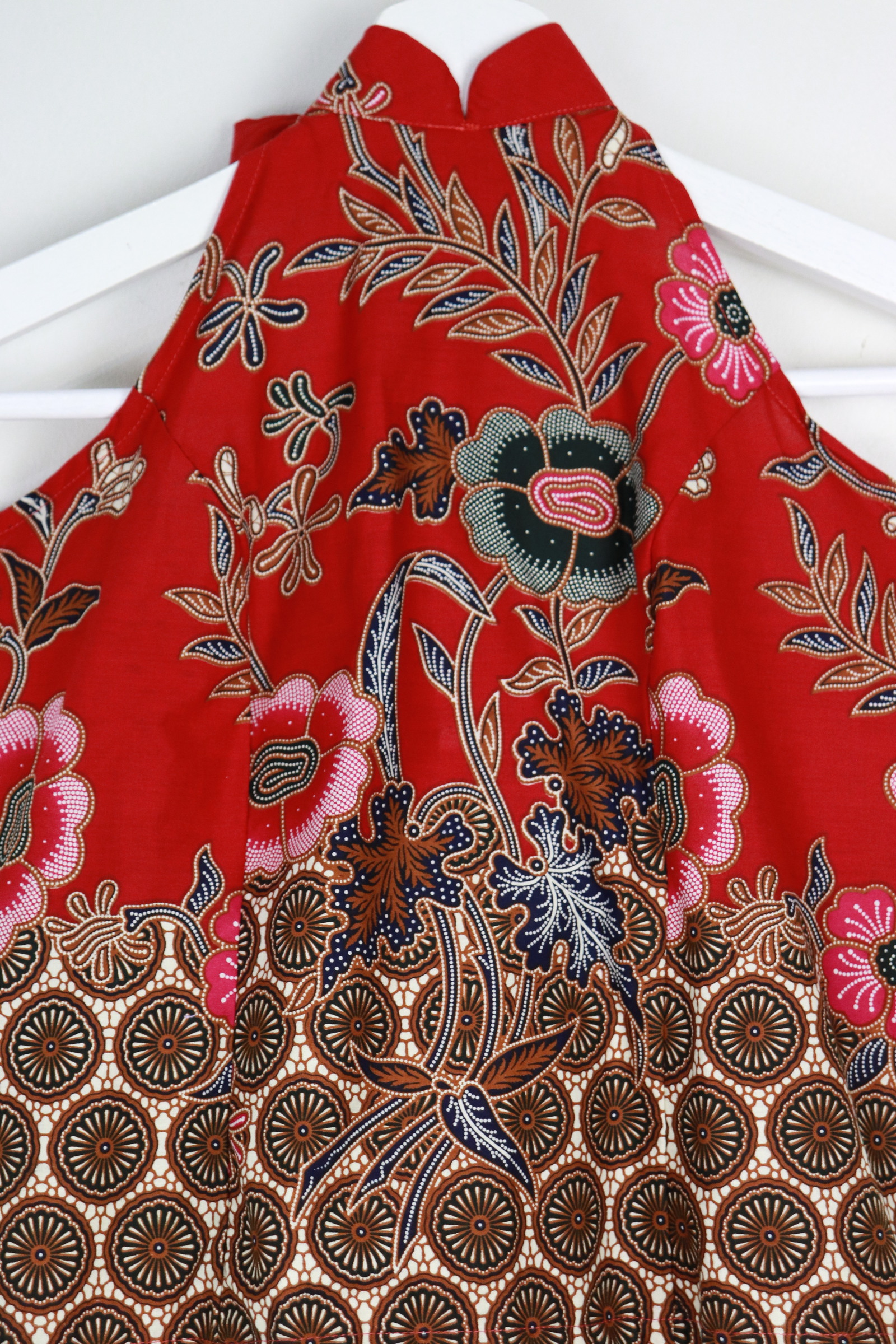 Halter Batik Top - Ning Scarlet