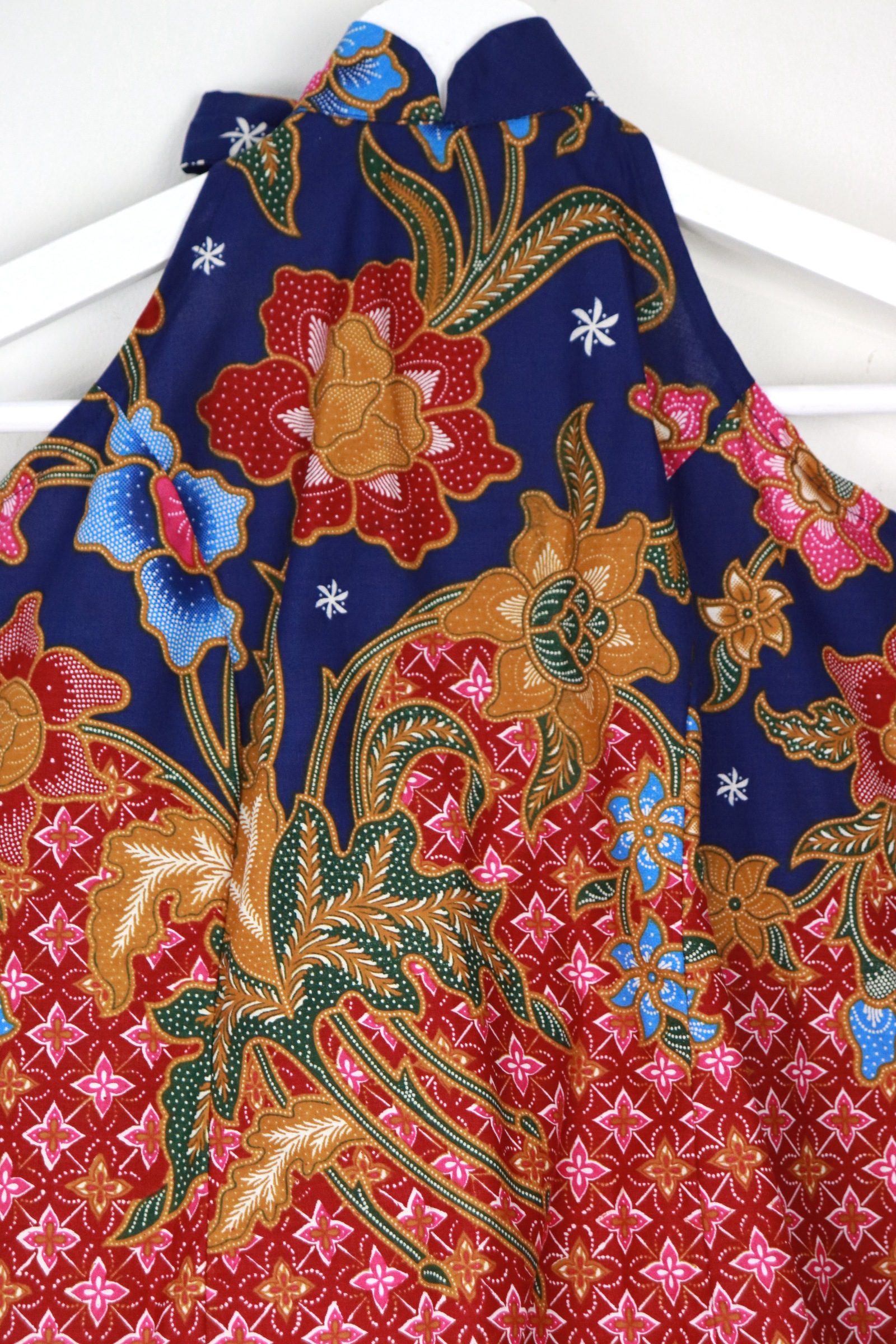 Halter Batik Top - Royal Serenity