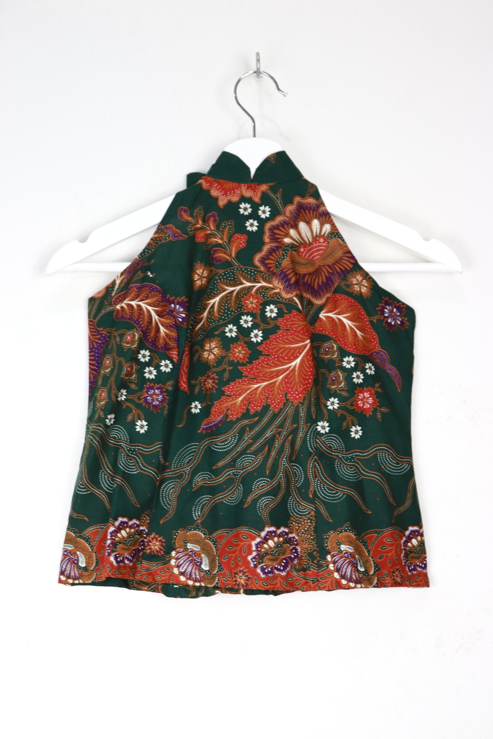 Halter Batik Top - Xiu Evergreen