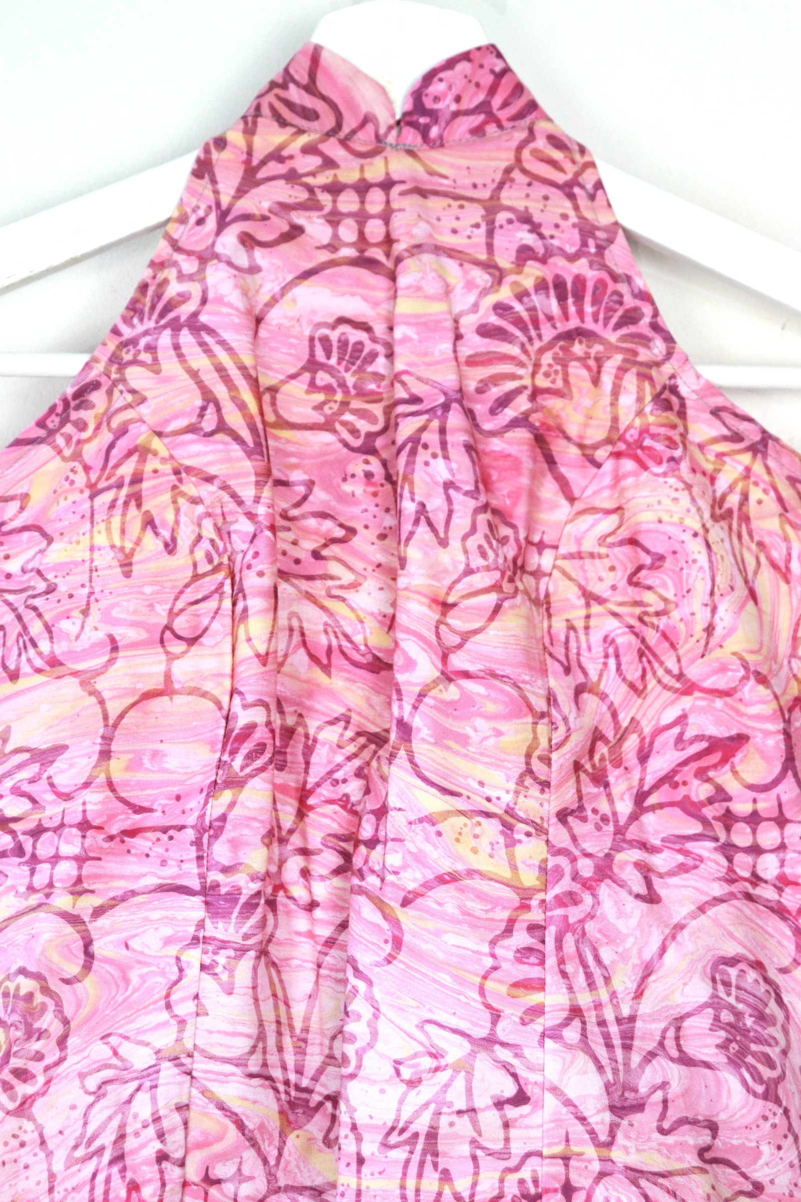 Halter Batik Top - Mei Rose [ HandMade ]