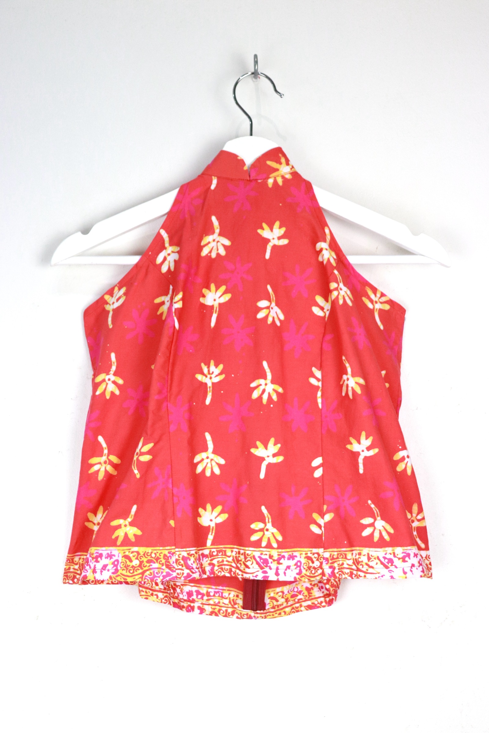Halter Batik Top - Liu Sunset  [ HandMade ] [ M ]