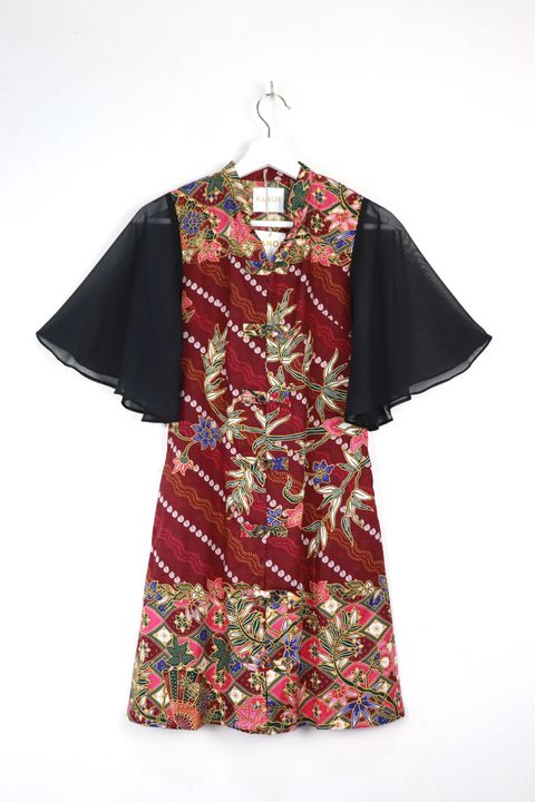 Batik-Sheer-Sleeve-Dress-145