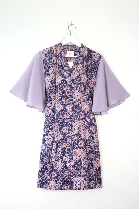 Batik-Sheer-Sleeve-Dress-217