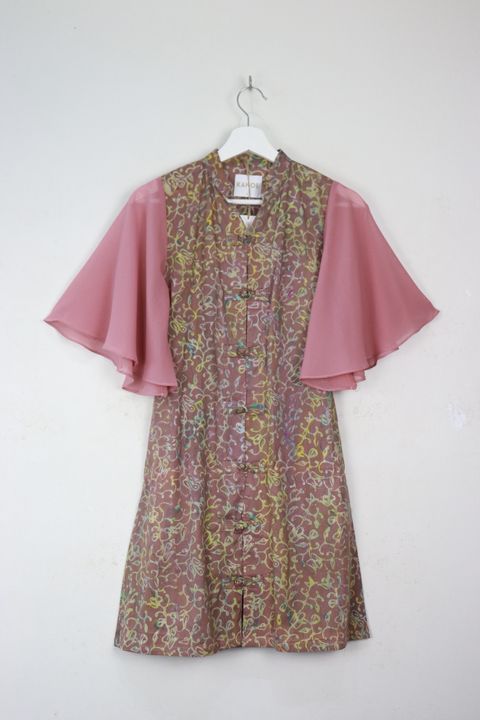 Batik-Sheer-Sleeve-Dress-242