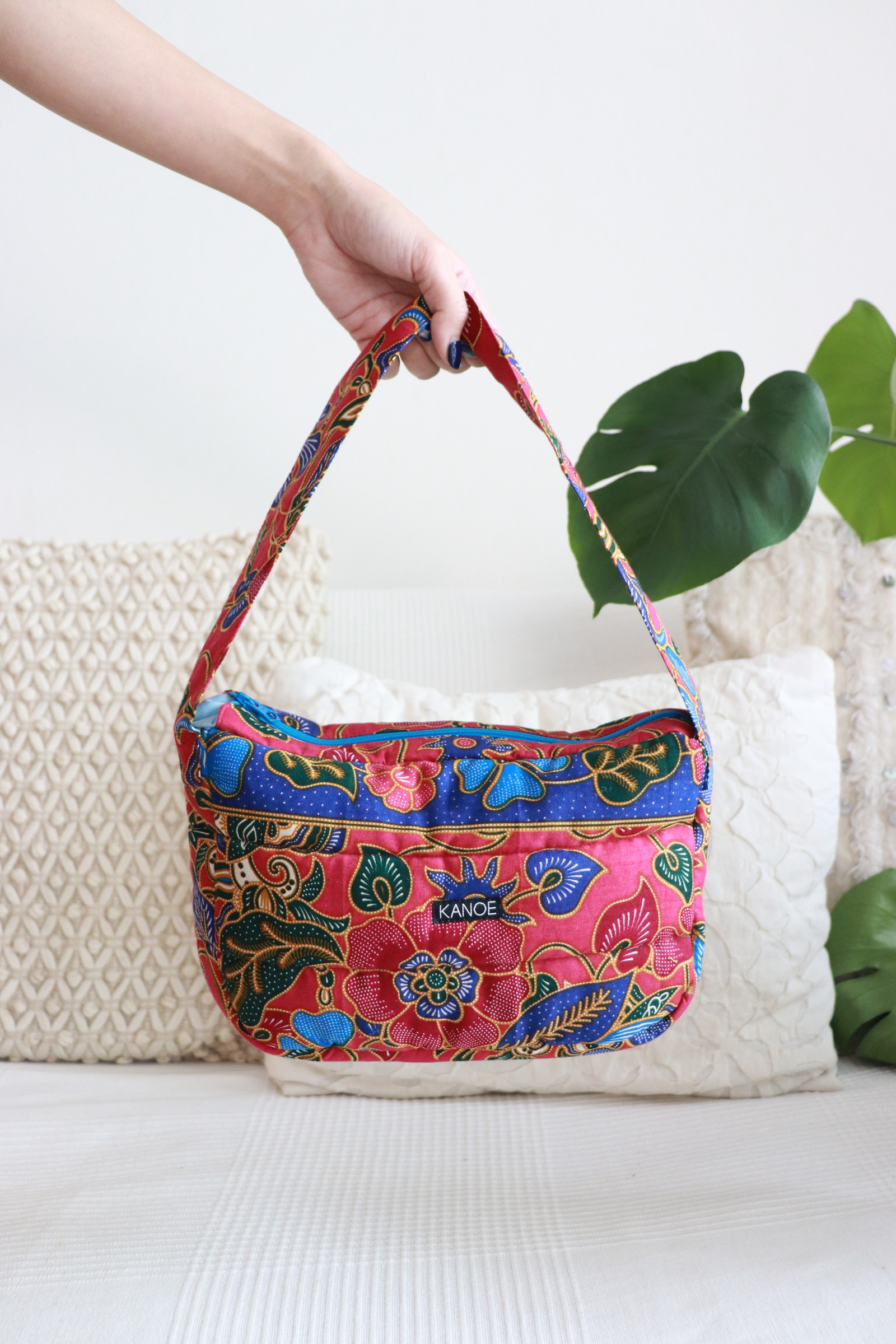  Puffy Batik Bag - RosyTwist