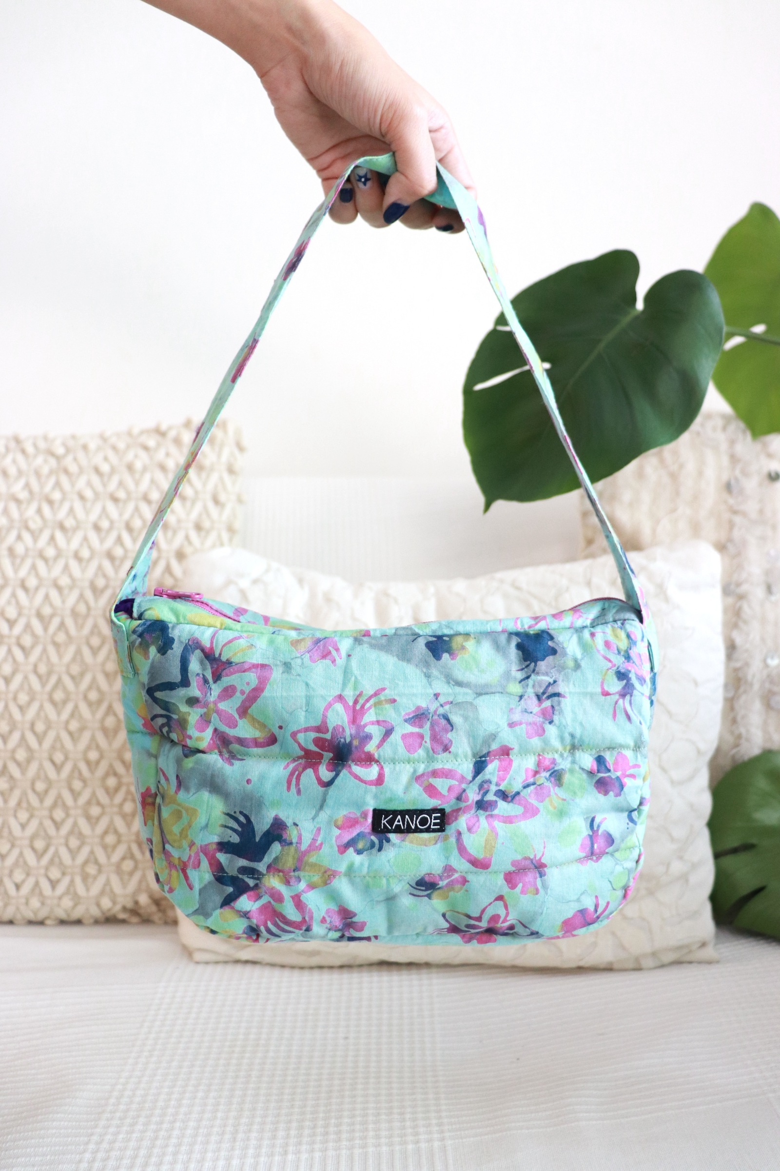  Puffy Batik Bag -  StarryBreeze  [ Handmade ]