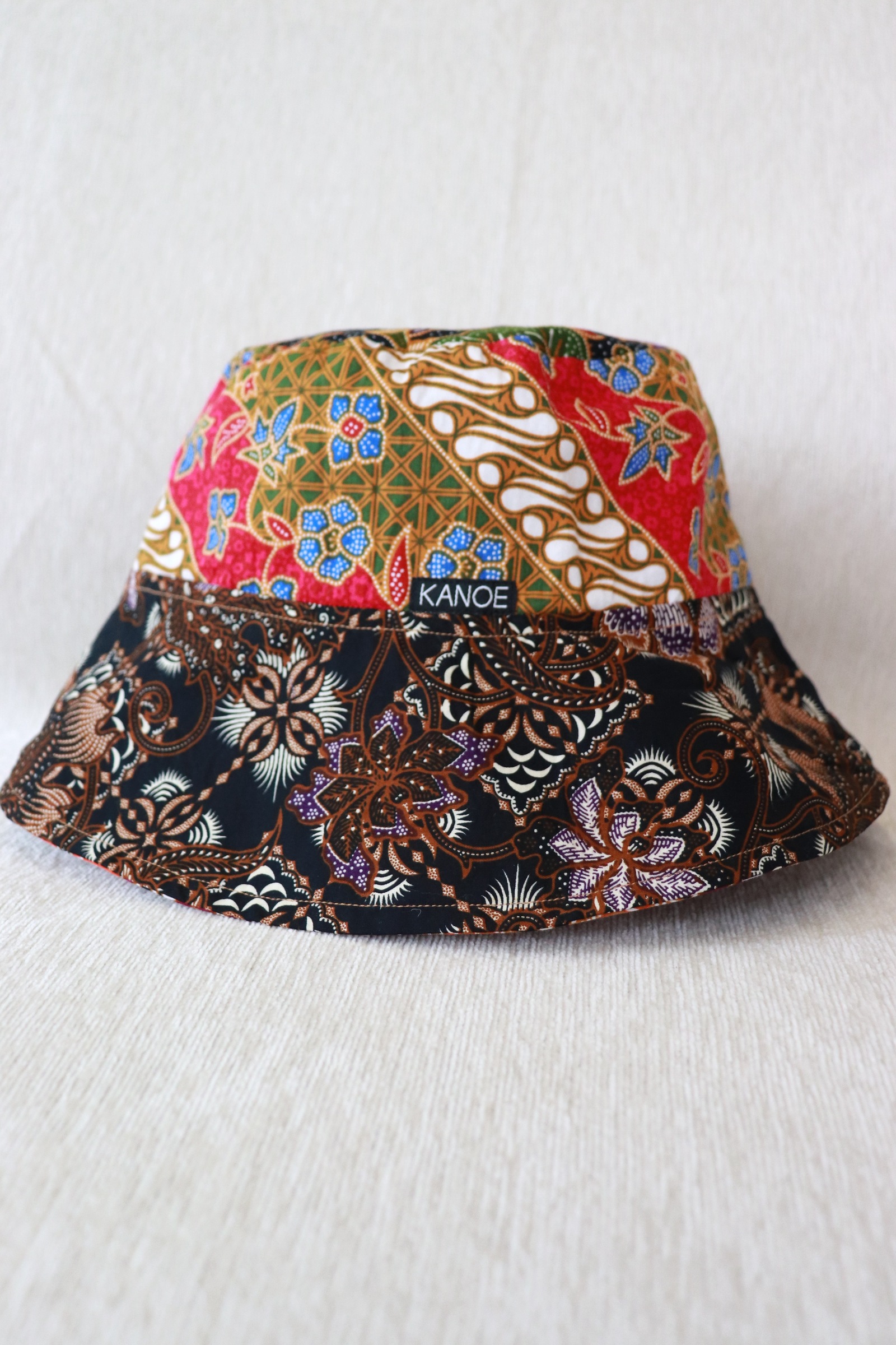  Patchwork Batik Bucket Hat Wide Brim - BerryTwist
