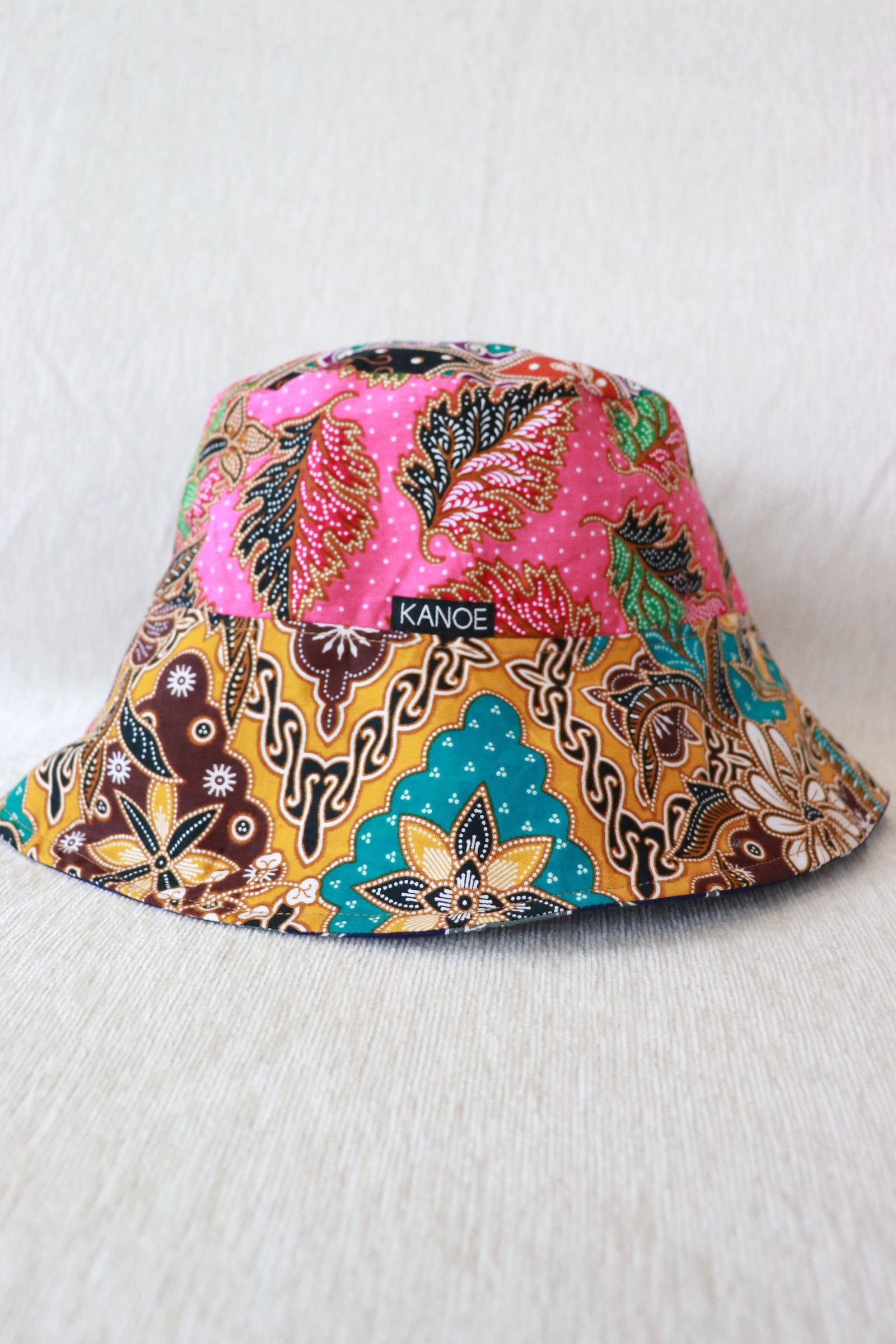  Patchwork Batik Bucket Hat Wide Brim - ZingBliss