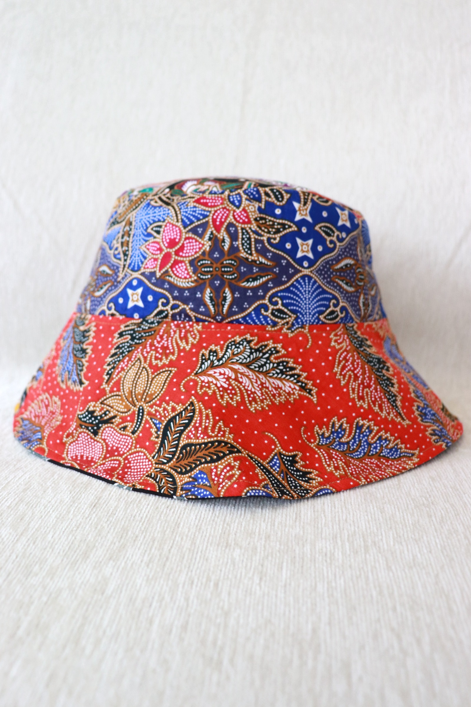  Patchwork Batik Bucket Hat Wide Brim - ZingBliss