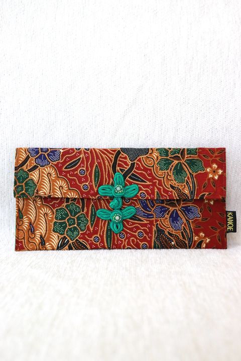 Batik-Envelope-Pouch-w:-Chinese-Clasp-9
