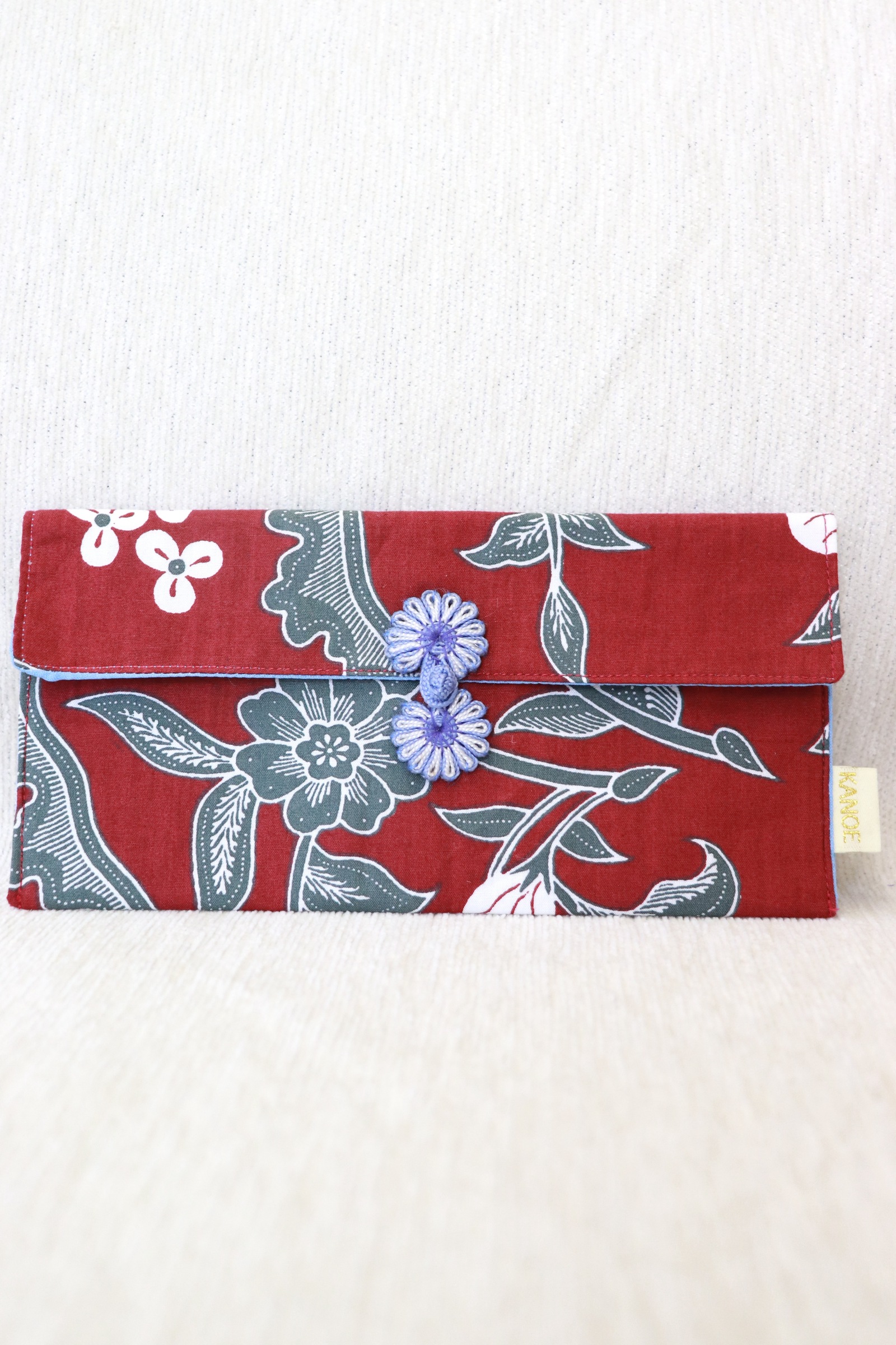  Batik Envelope w/ Chinese Clasp - Rosy Lian