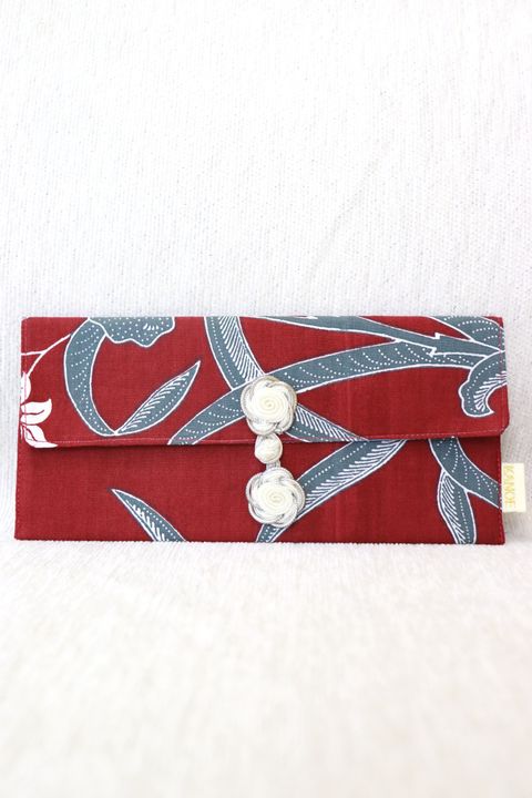 Batik-Envelope-Pouch-w:-Chinese-Clasp-23