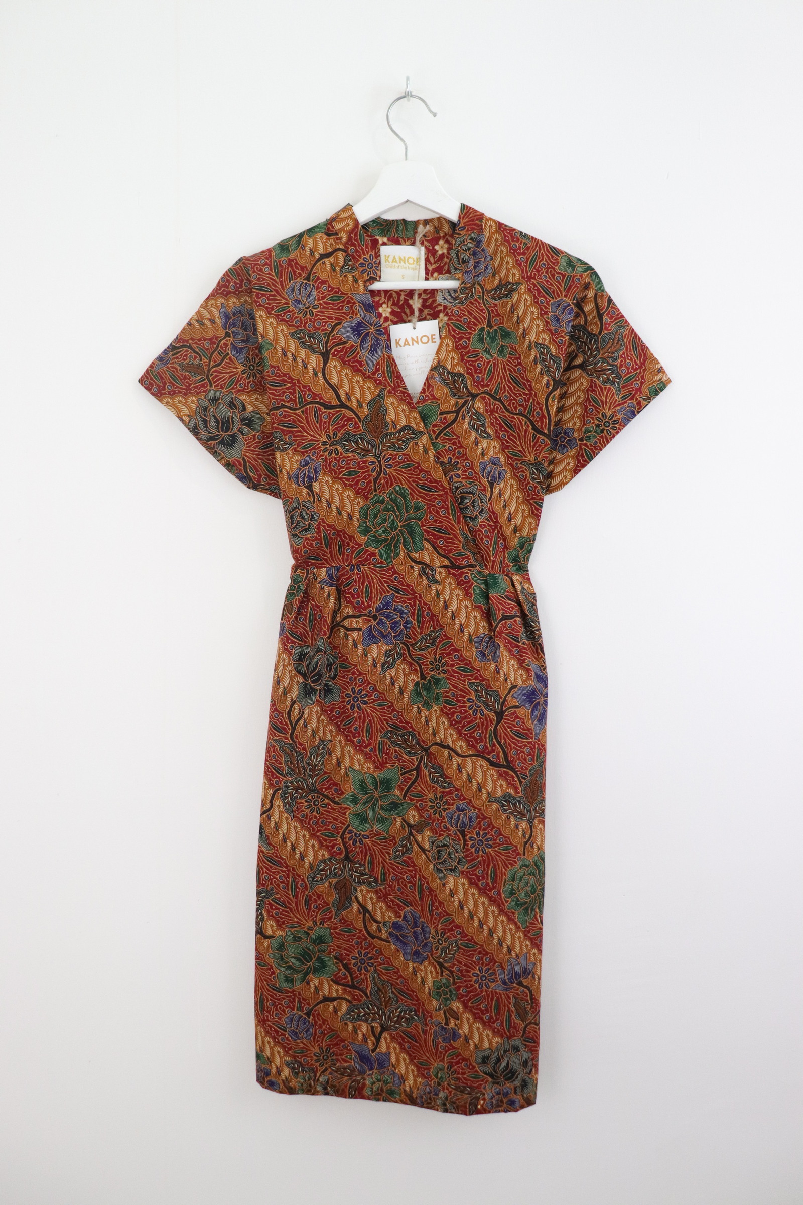 Kimono Wrap Dress w/ Mandarin Collar - Sister's Promise